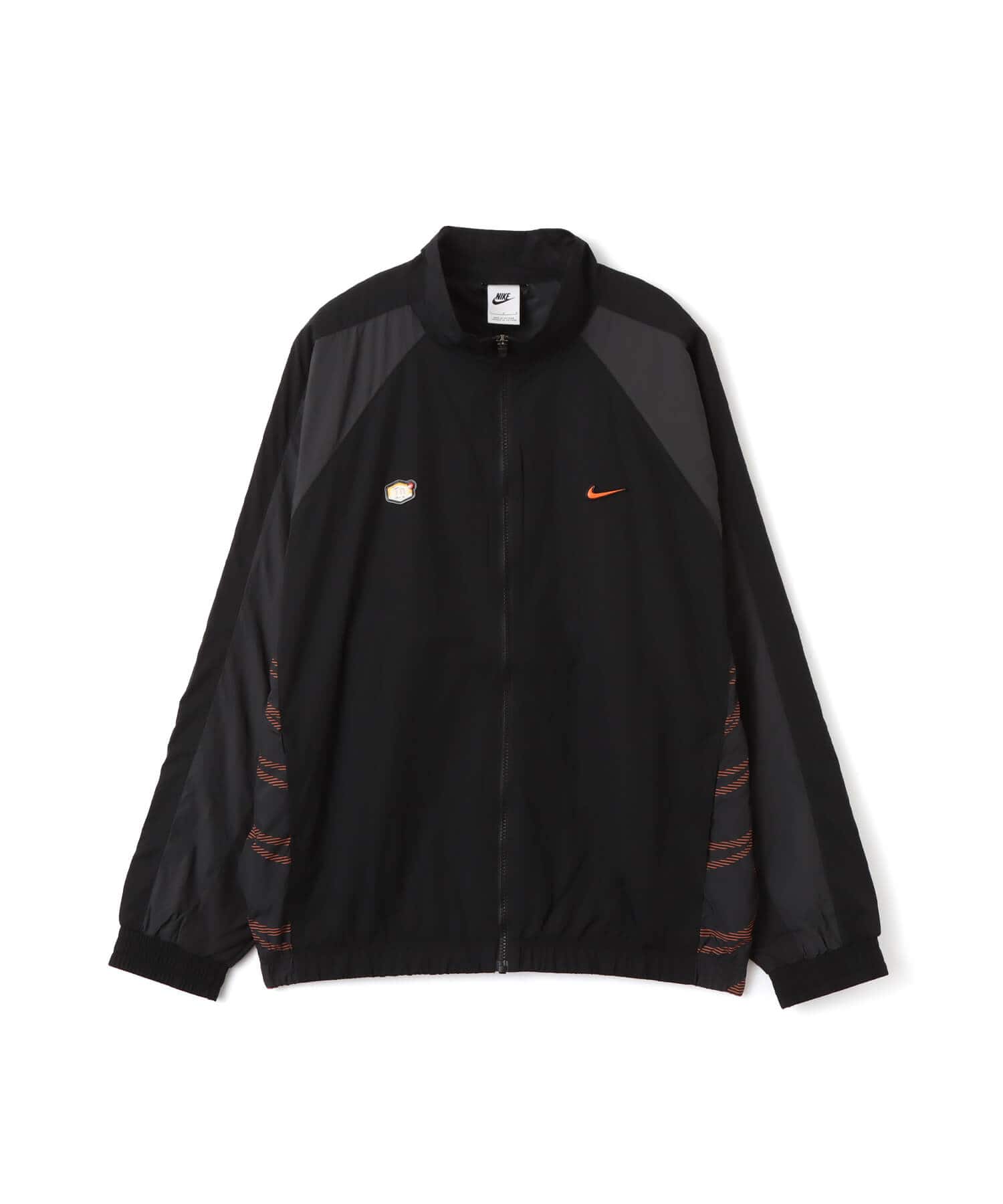 NIKE M NSW TN TRACKTOP WVN BLACK/DK SMOKE GREYのメイン画像