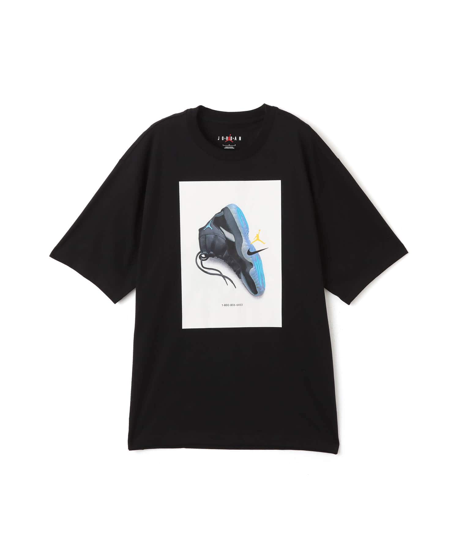 JORDAN BRAND M J BRK AJ11 AD GFX SS CREW BLACKのメイン画像