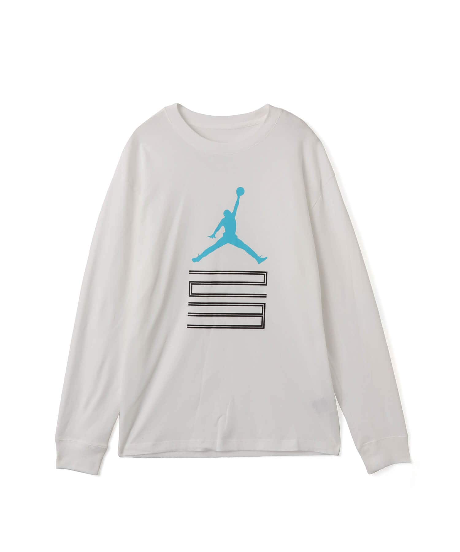 JORDAN BRAND M J BRK AJ11 GFX LS CREW WHITEのメイン画像
