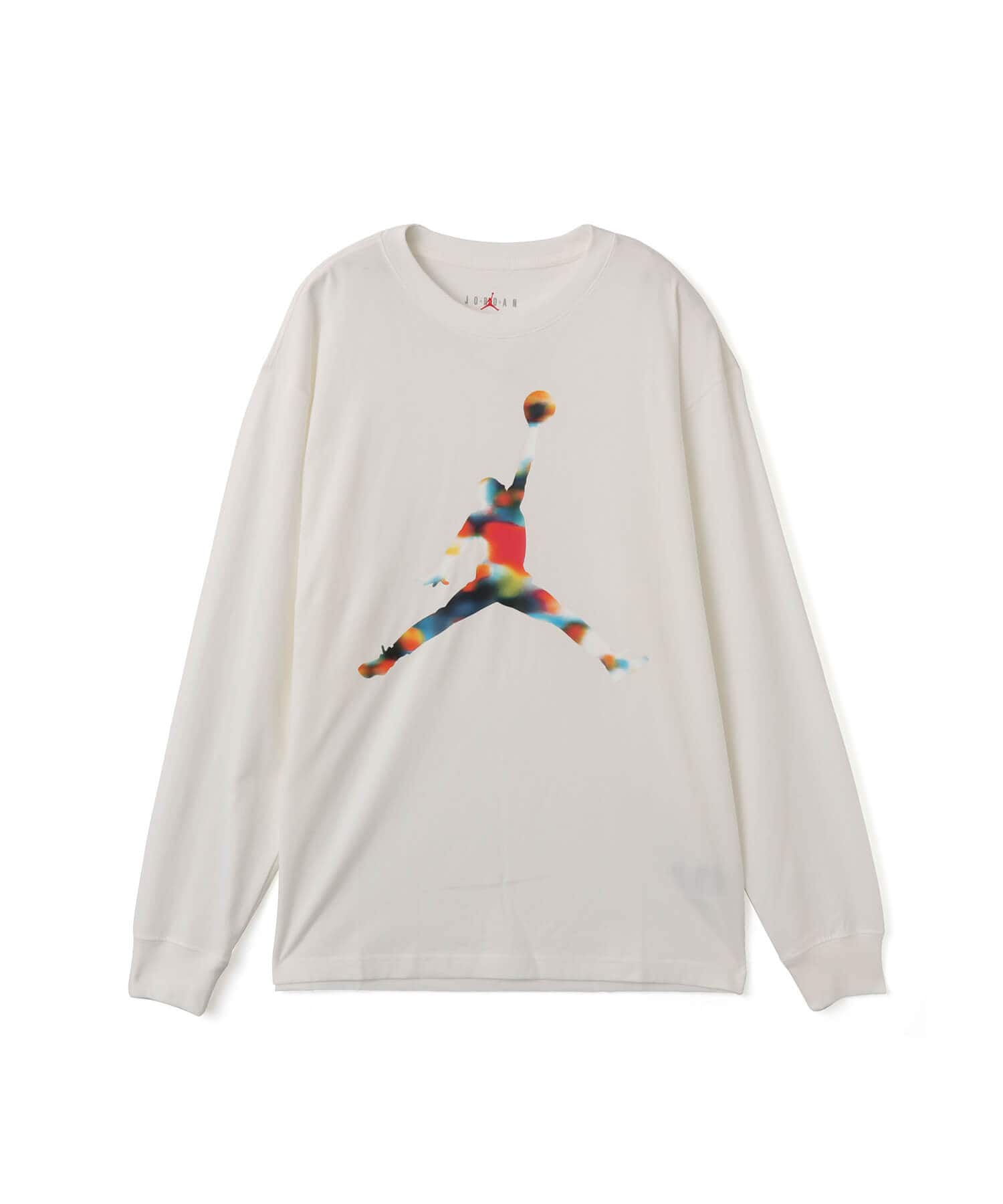 JORDAN BRAND M J FLT MTNSIDE GFX LS CREW WHITEのメイン画像