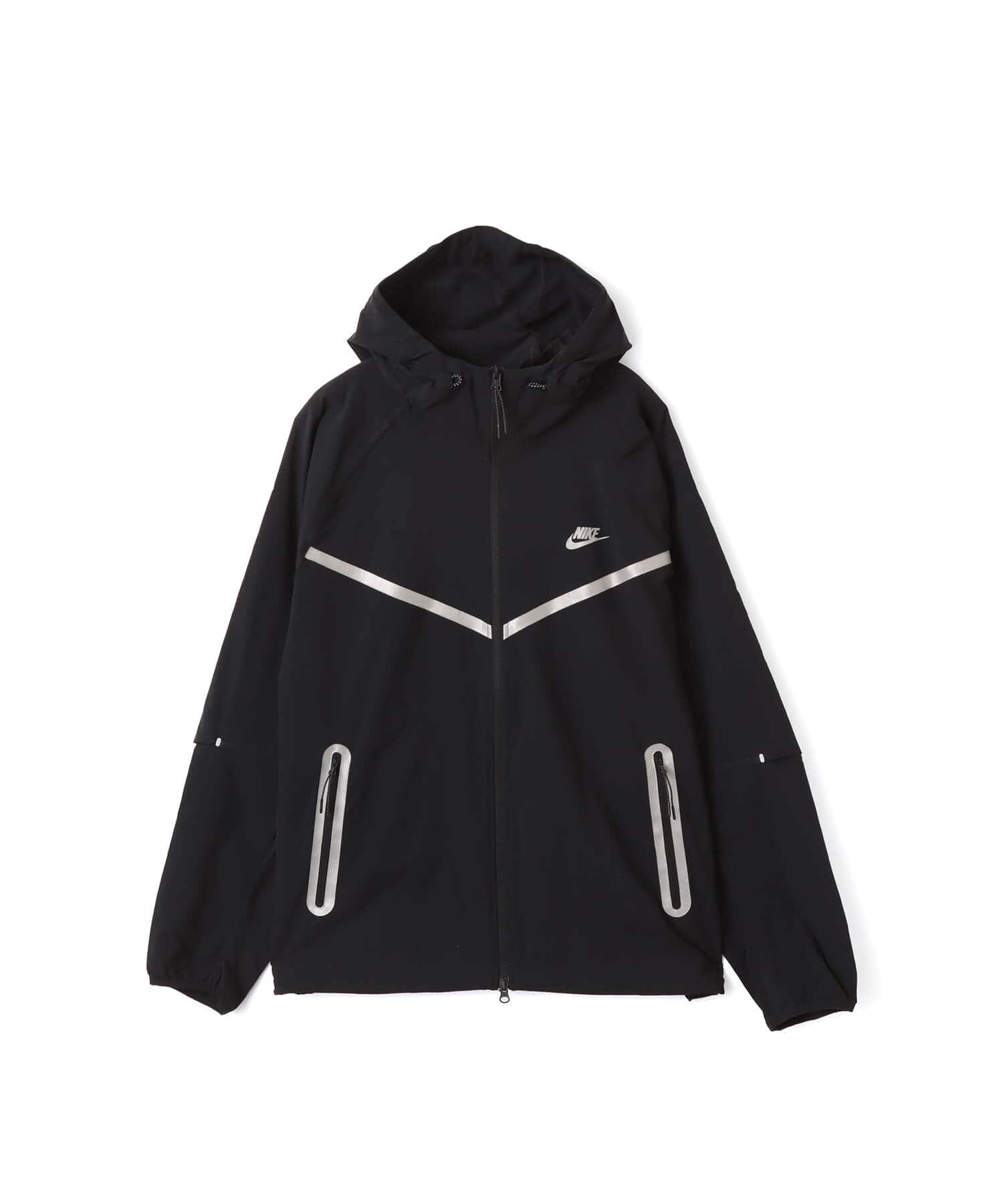 NIKE M NRG TCH WVN WR FZ JKT RF BLACKのメイン画像