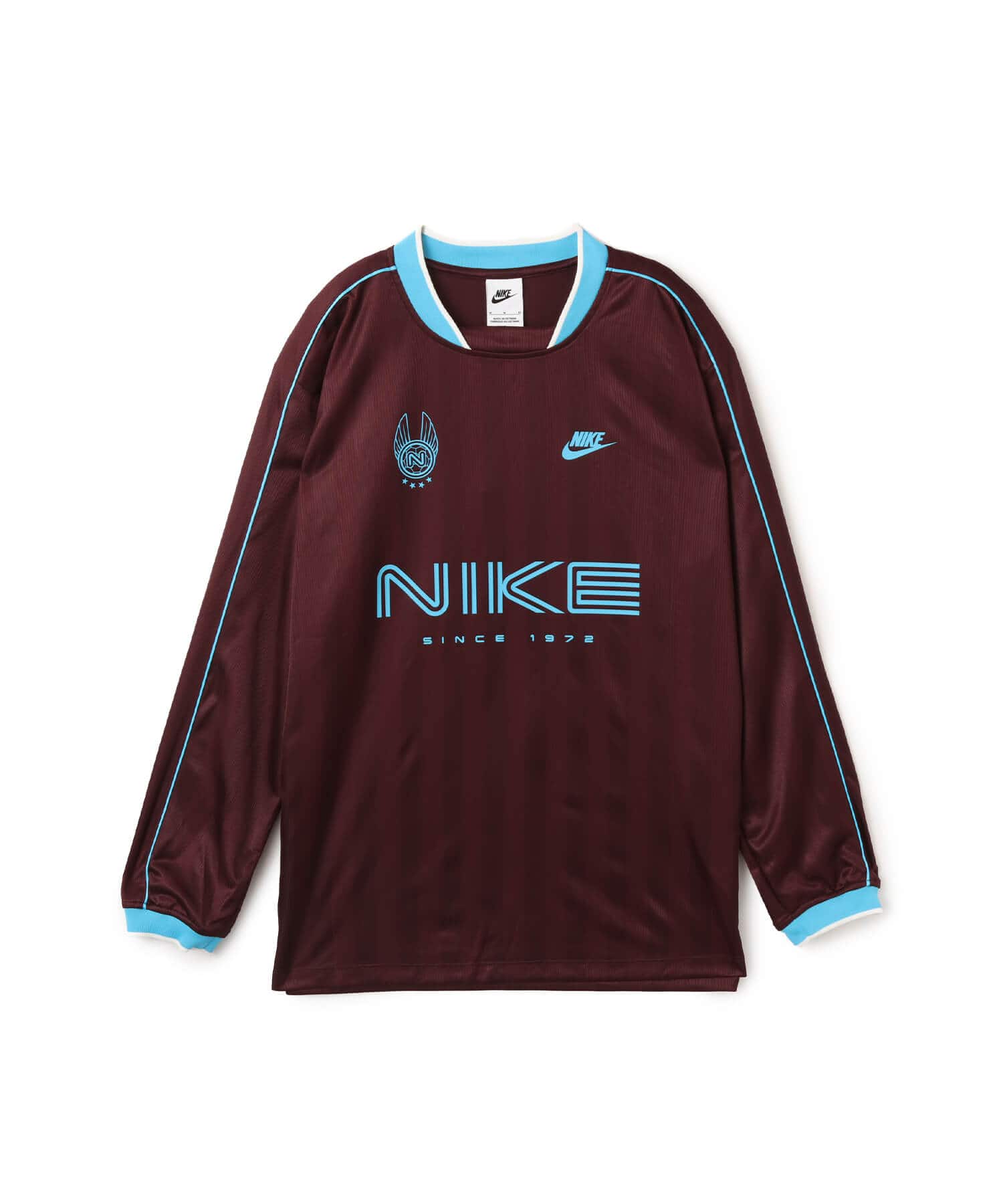 NIKE AS W NSW LS JERSEY BURGUNDY CRUSH/BALTIC BLUEのメイン画像