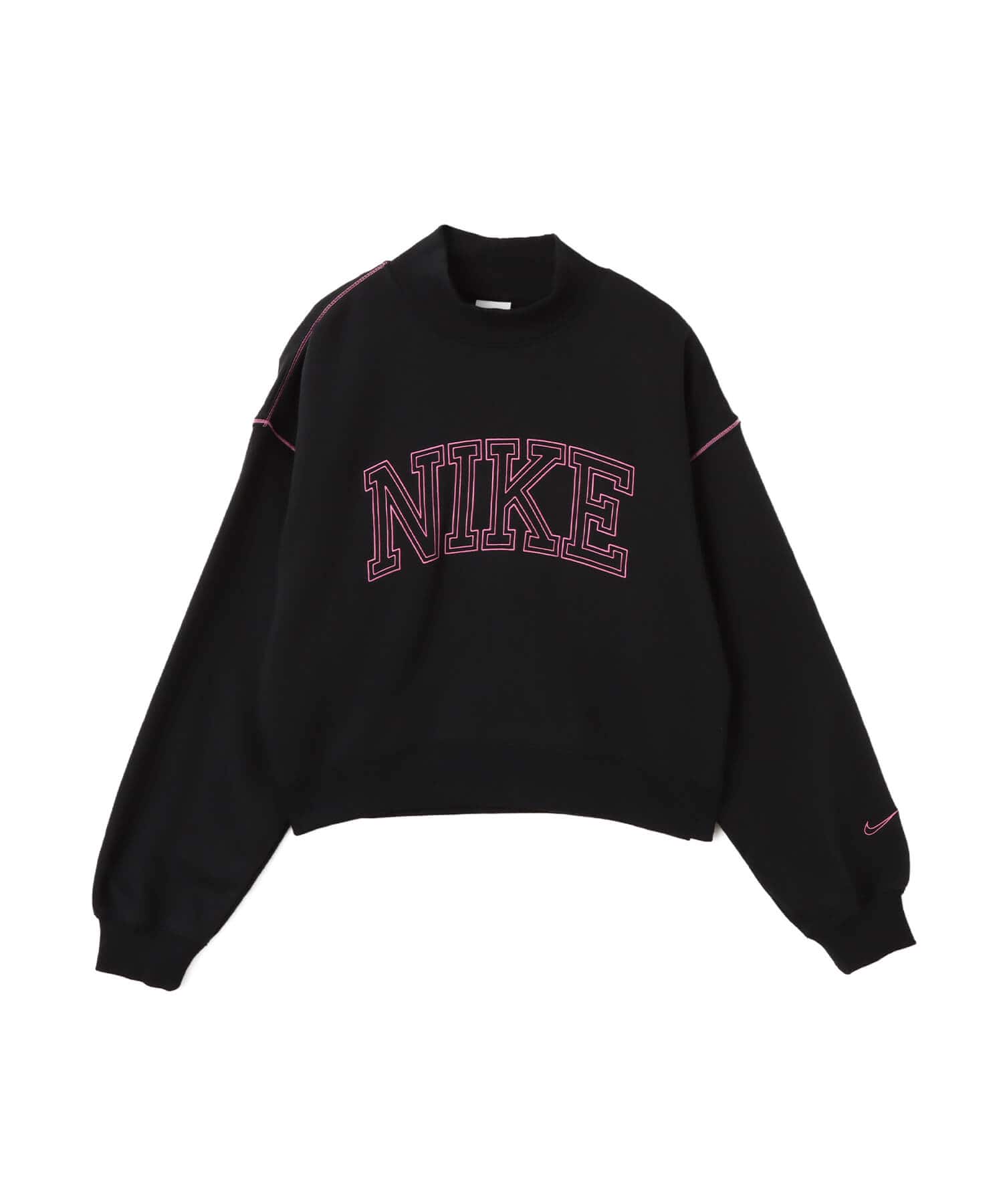NIKE AS W NSW PHNX FLC LOGO MOCK NE BLACKのメイン画像