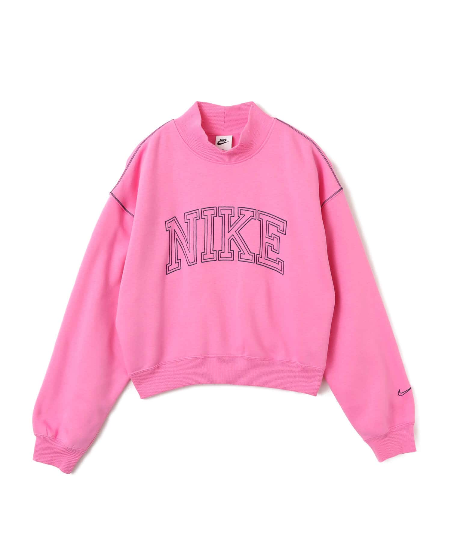 NIKE AS W NSW PHNX FLC LOGO MOCK NE PLAYFUL PINKのメイン画像