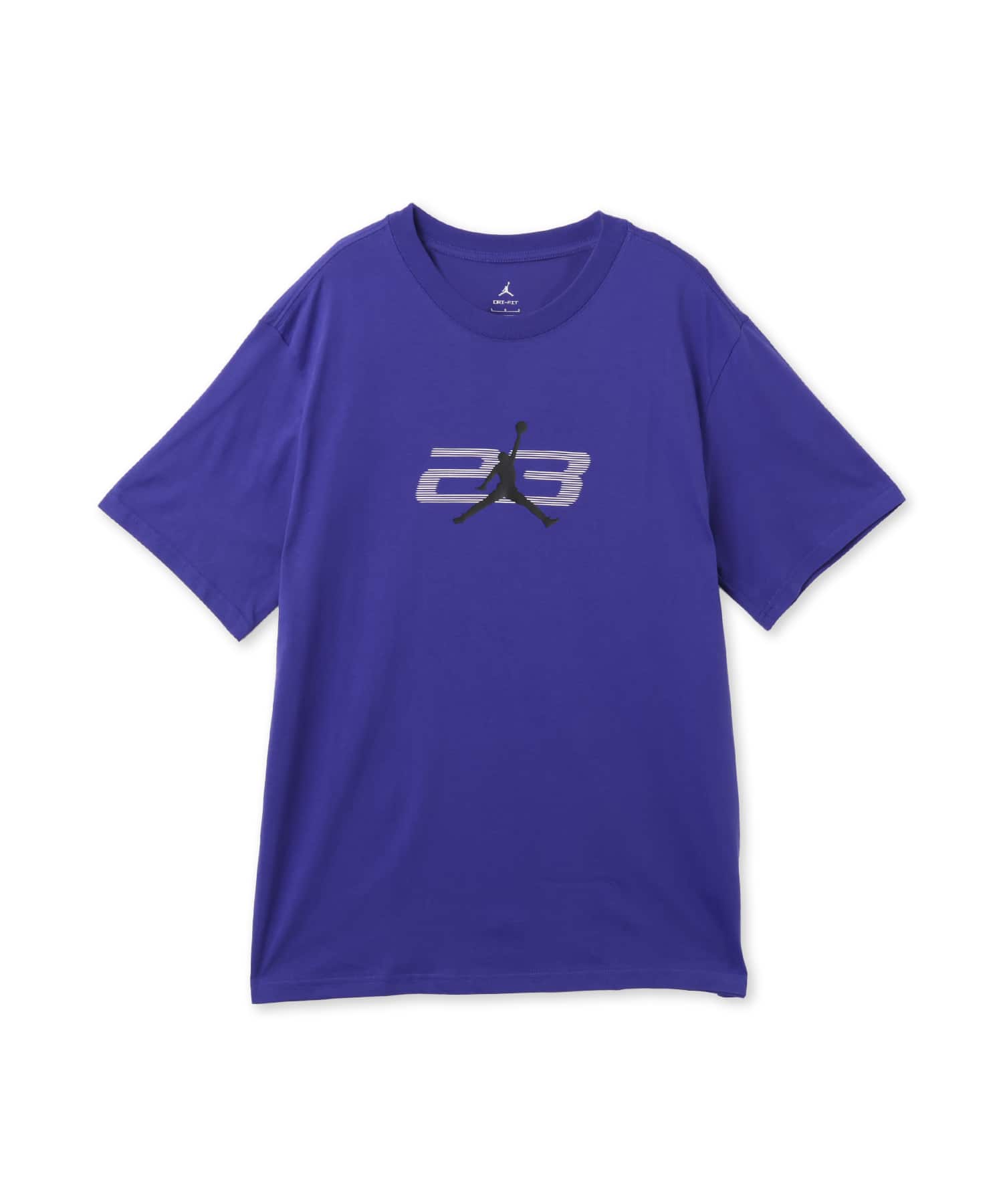JORDAN BRAND M J DF SPRT GFX SS CREW 3 PURPLEのメイン画像