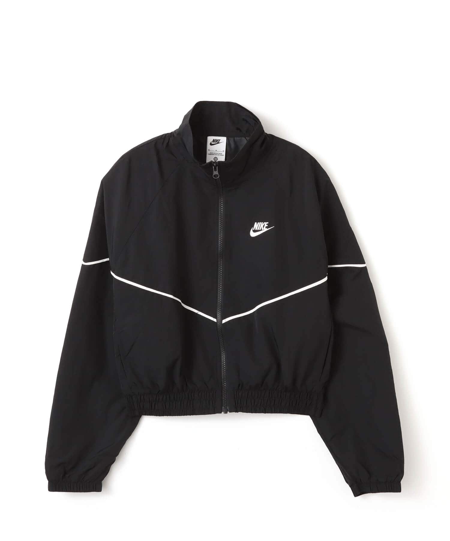 NIKE AS W NSW NK WR WVN JKT SPEED BLACK/SAIL/SAILのメイン画像