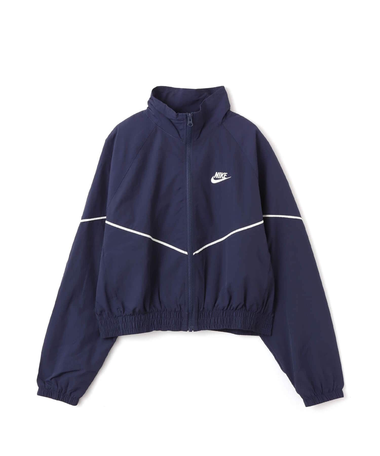 NIKE AS W NSW NK WR WVN JKT SPEED MIDNIGHT NAVY/SAIL/SAILのメイン画像