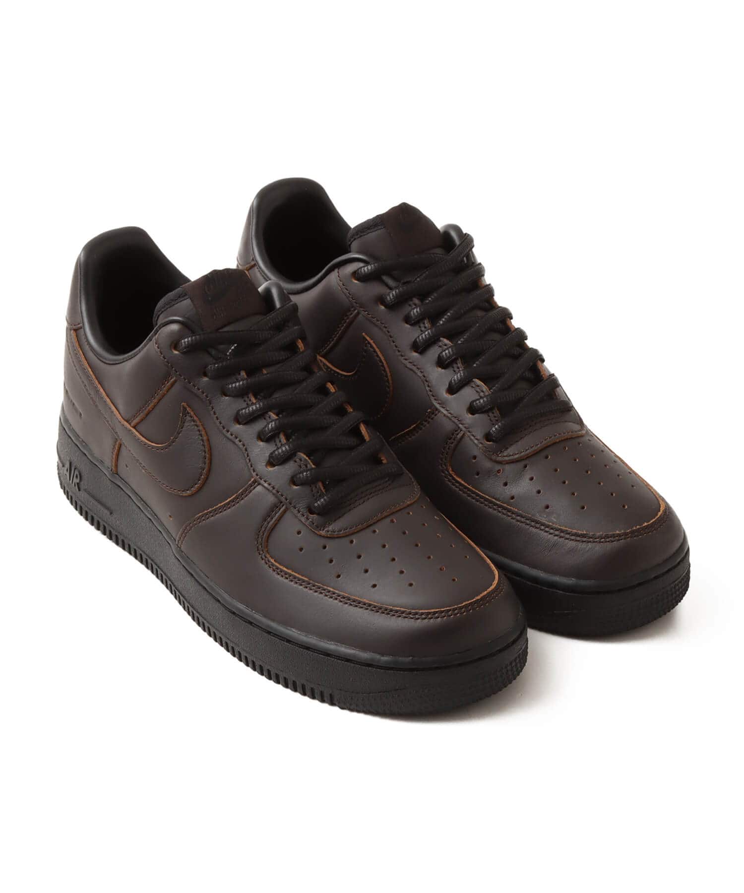 NIKE AIR FORCE 1 '07 PRM VELVET BROWN/VELVET BROWN-BLACKのメイン画像