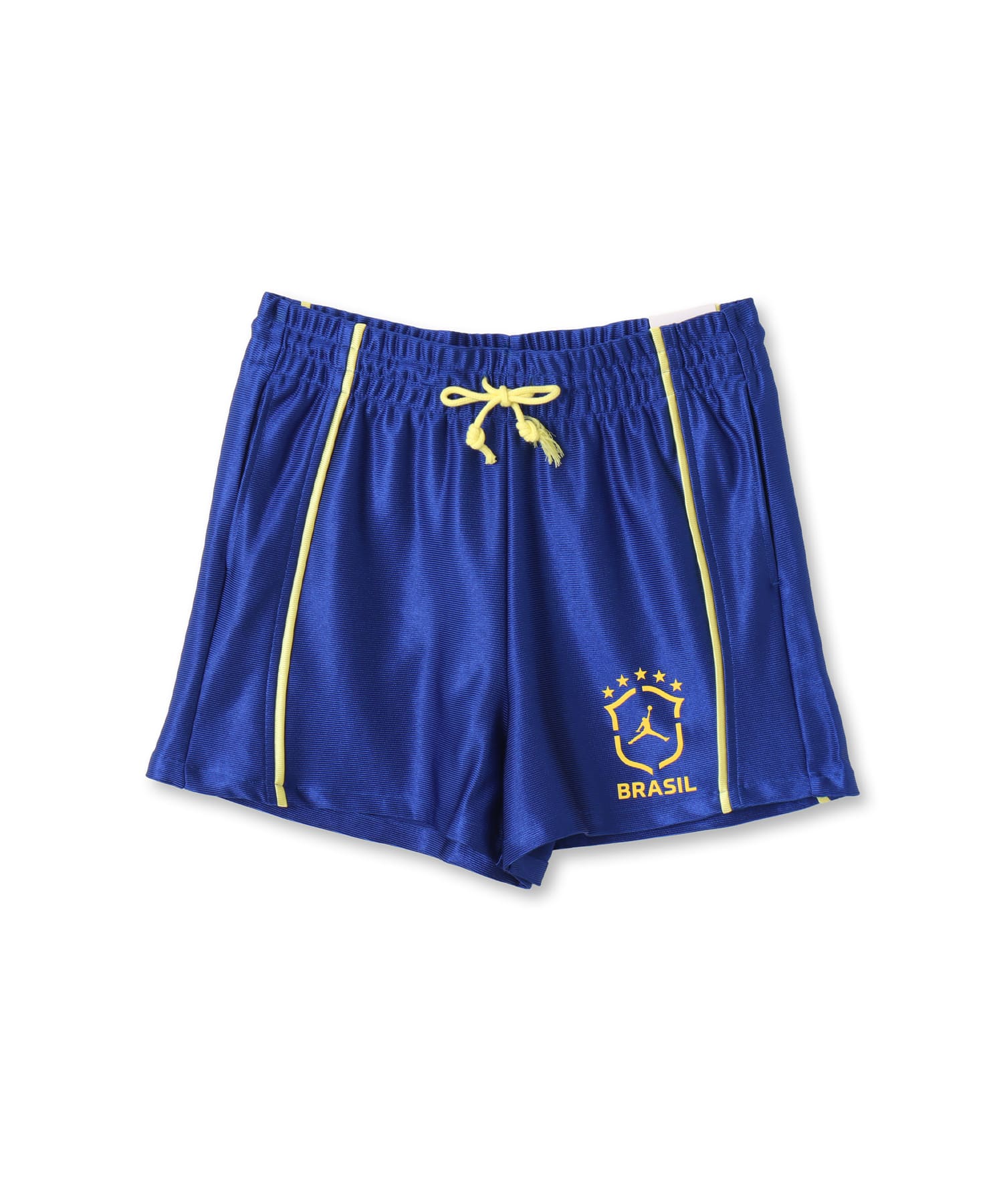 JORDAN BRAND AS W J BRK NOV KNIT SHORT P6 OLD ROYAL/(YELLOW PULSE)のメイン画像