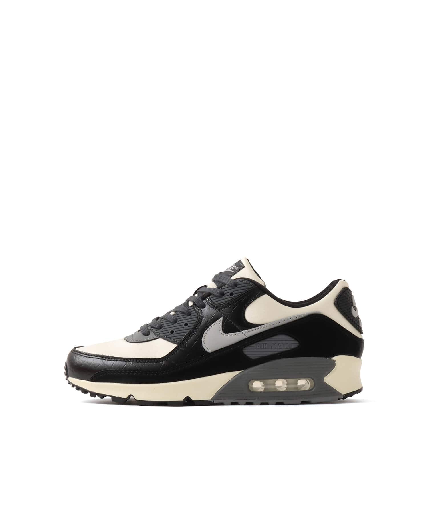 NIKE AIR MAX 90 QS SAIL/LT SMOKE GREY-BLACK-ANTHRACITEのメイン画像