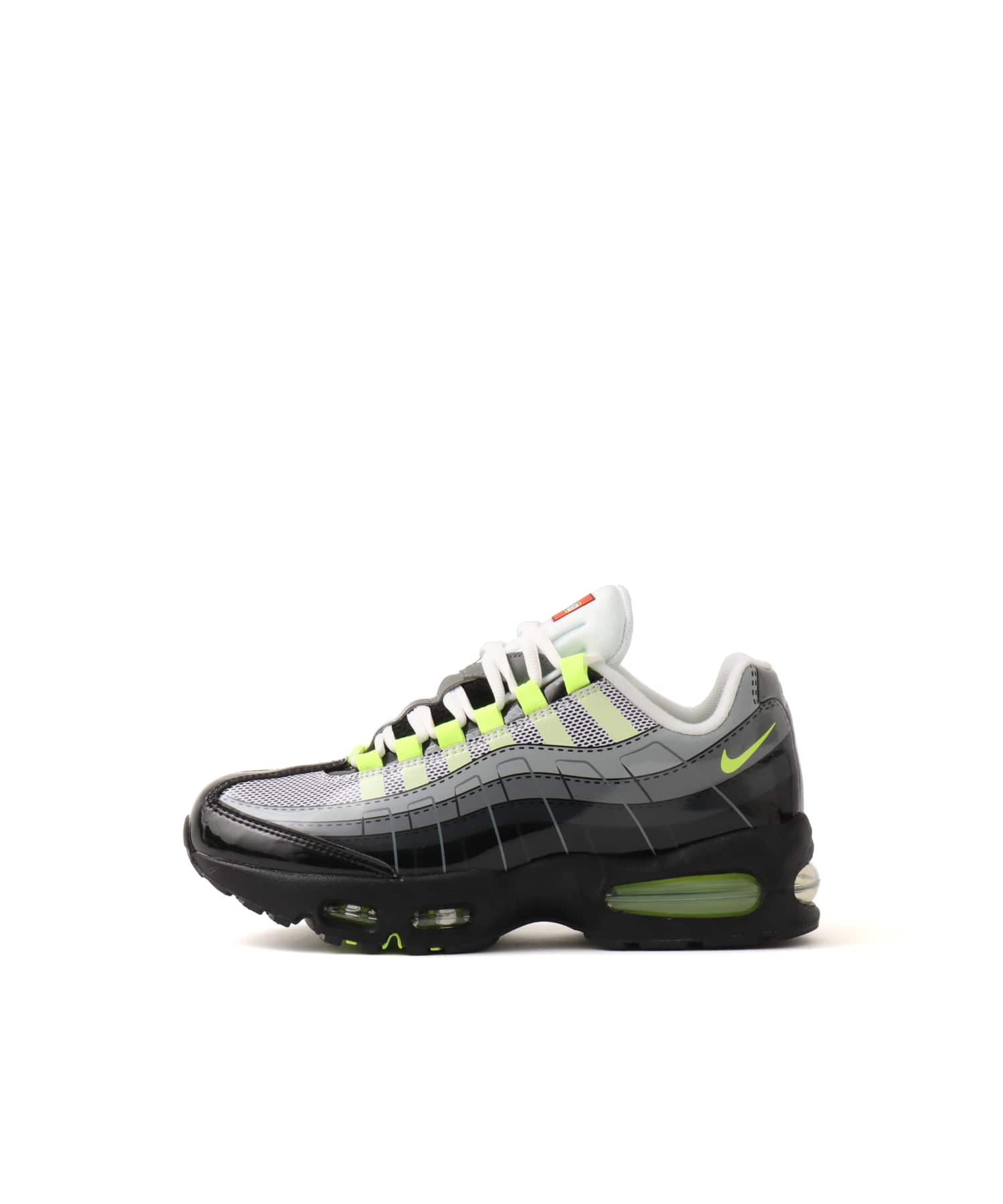 NIKE AIR MAX 95 x LEGO Col GS BLACK/METALLIC SILVER-DK SMOKE GREYのメイン画像