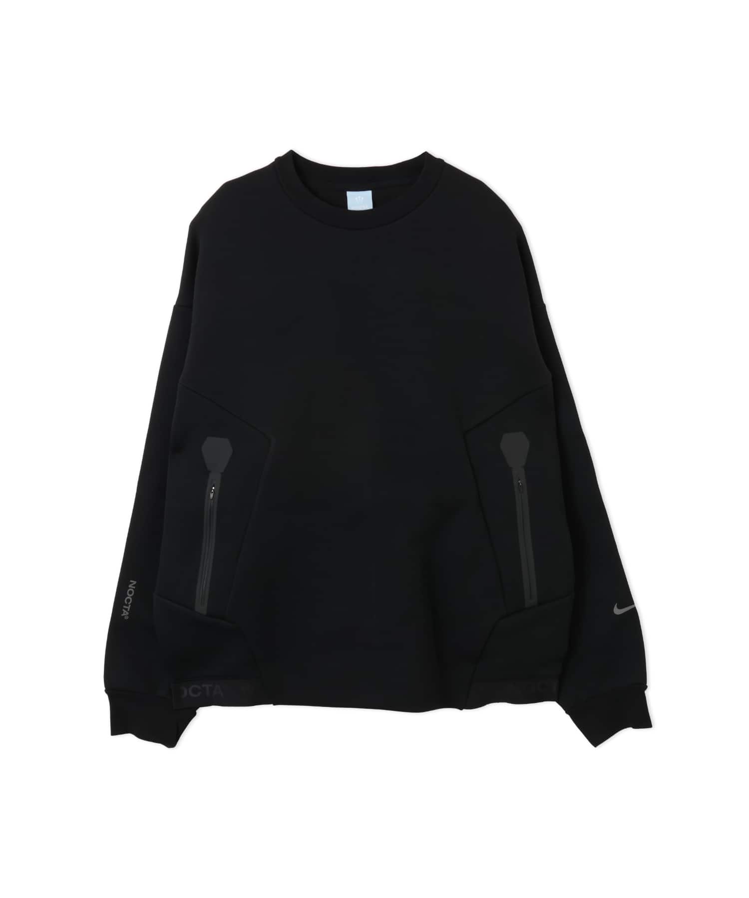 NIKE M NRG NOCTA TRAPEZOID CUT CREW BLACKのメイン画像