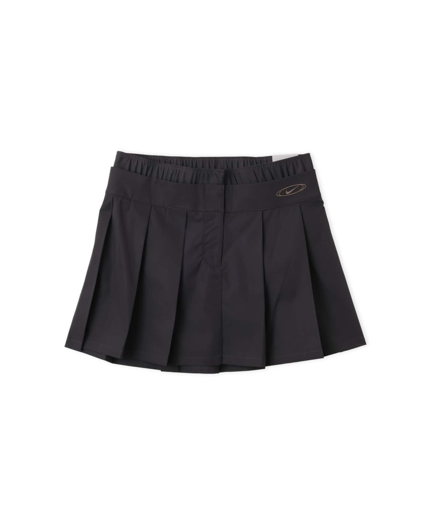 NIKE AS W NK STREET PLEATED MINI SK BLACKのメイン画像