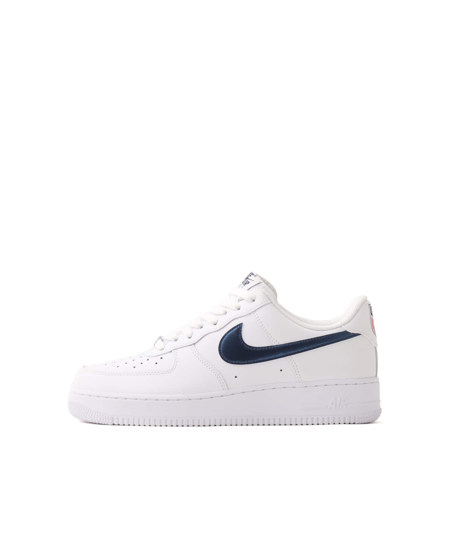 NIKE AIR FORCE 1 '07 LV8 WHITE/MIDNIGHT NAVY-UNIVERSITY REDのメイン画像