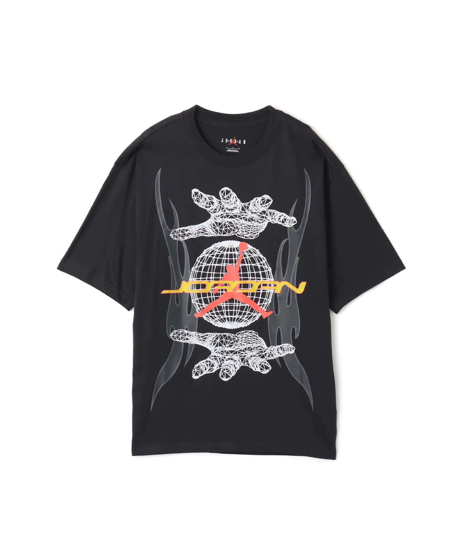 JORDAN BRAND M J HANDS GFX SS CREW BLACKのメイン画像