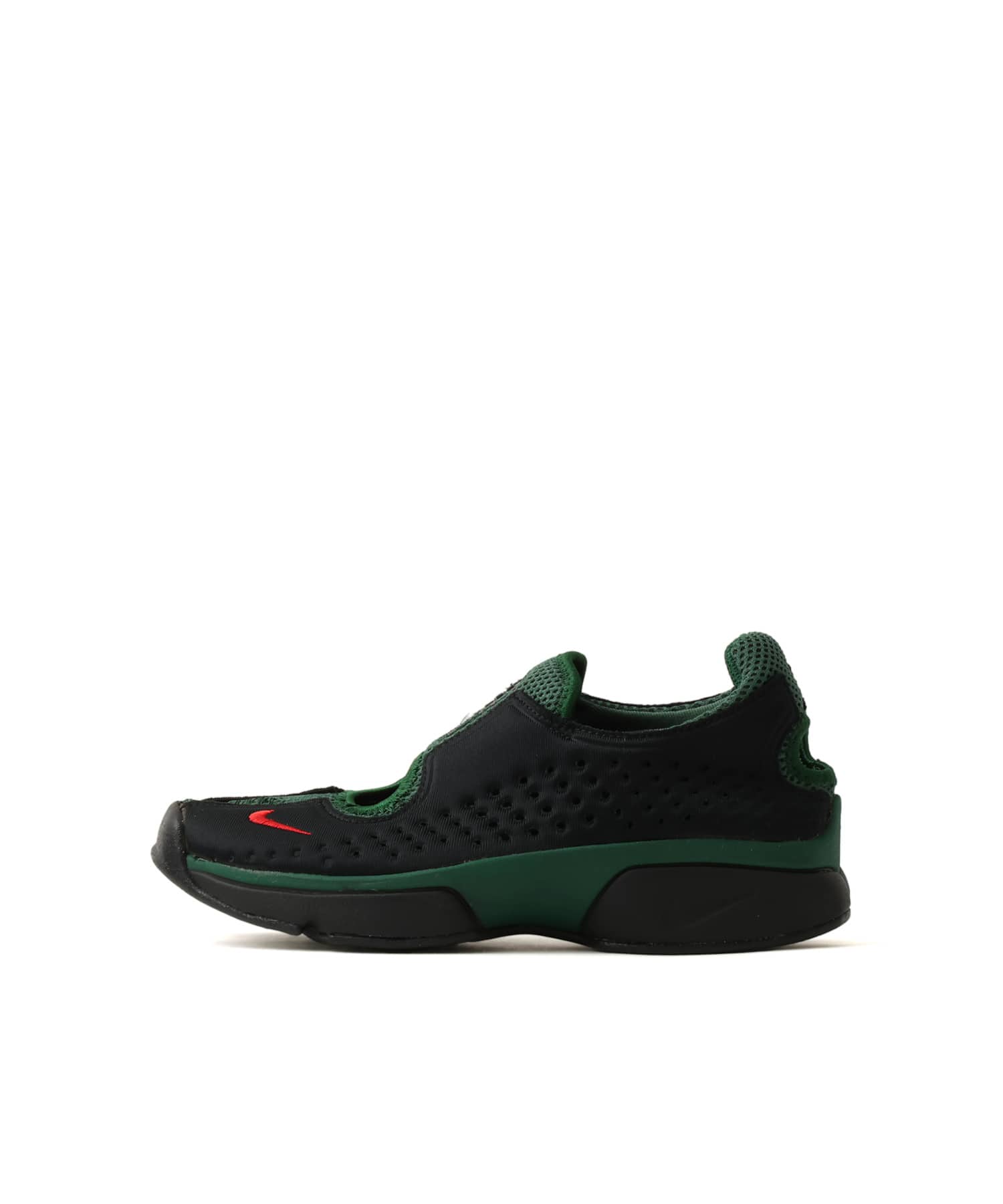 NIKE W NIKE RIFT 2 BLACK/FIRE RED-TM DK GREENのメイン画像