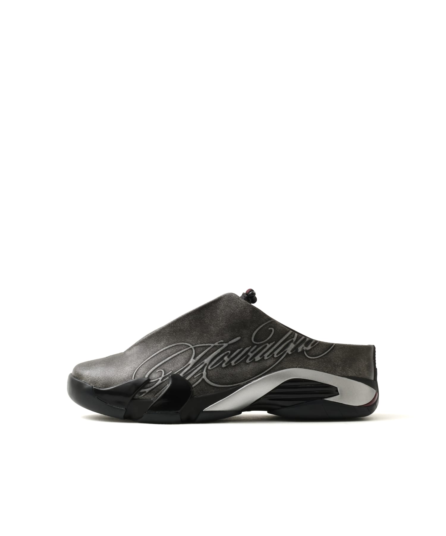 JORDAN BRAND AIR JORDAN 14 RTR MULE MWLA SP BLACK/MTLC SILVER-BURNT REDのメイン画像
