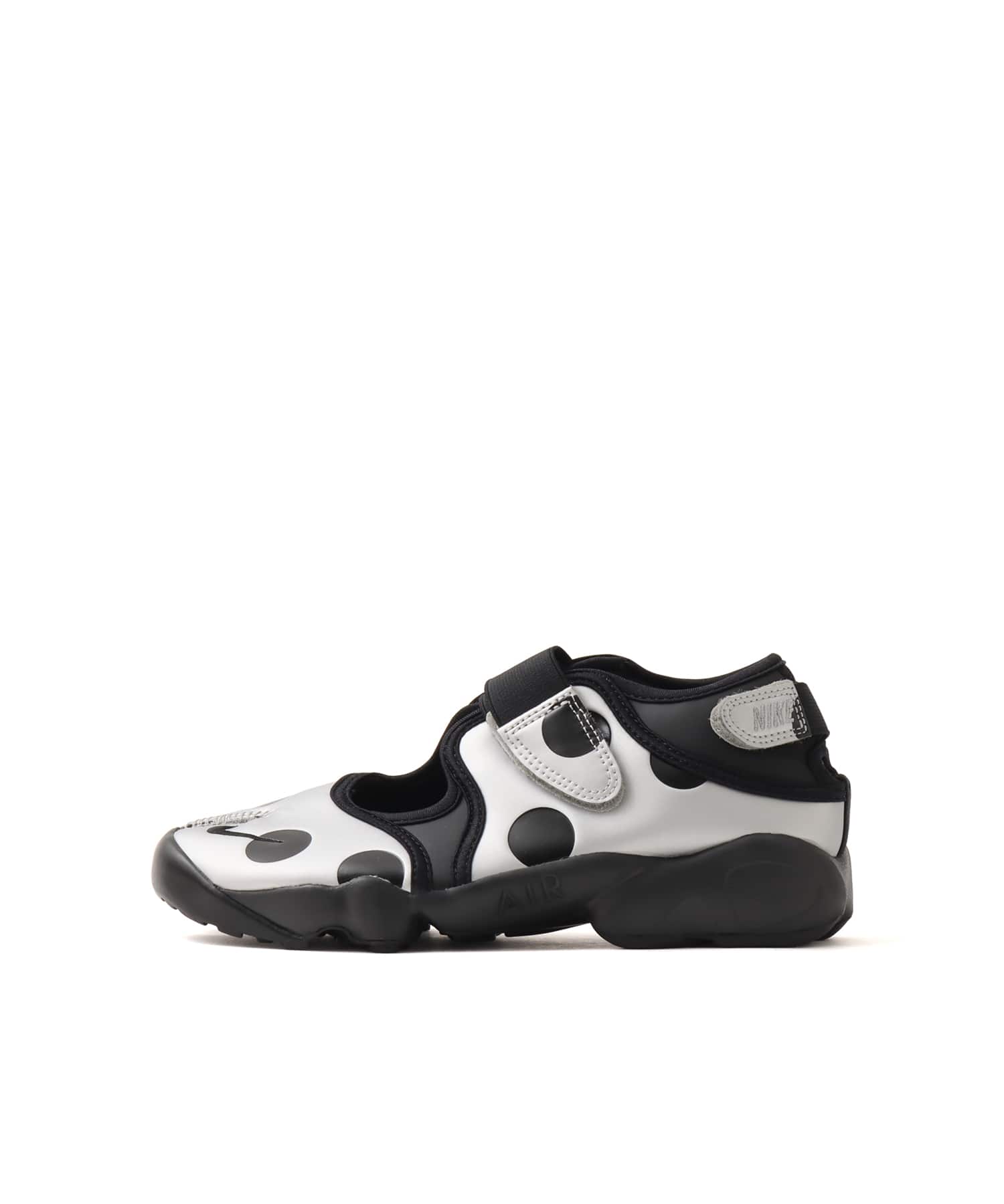 NIKE WMNS AIR RIFT BLACK/BLACK-METALLIC SILVERのメイン画像