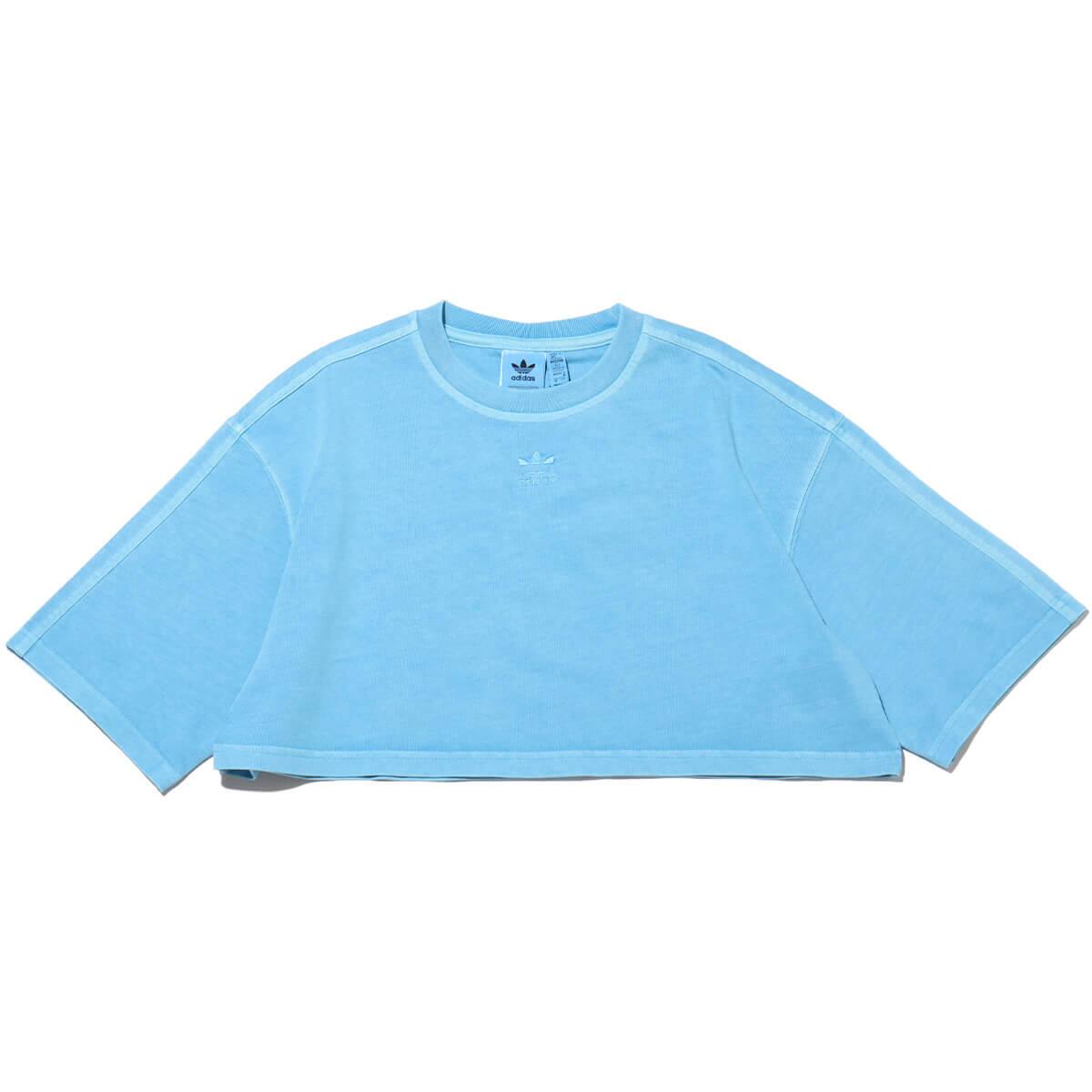 adidas ESSENTIALS+ CROPPED TEE SEBLBU 24SS-Iのメイン画像
