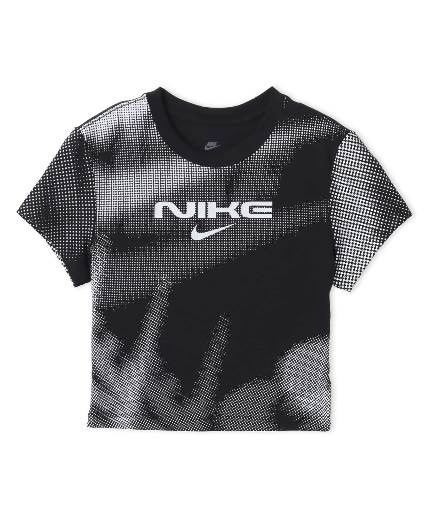 NIKE AS W NSW CHLL KNT CROP OC9 TEE BLACKのメイン画像