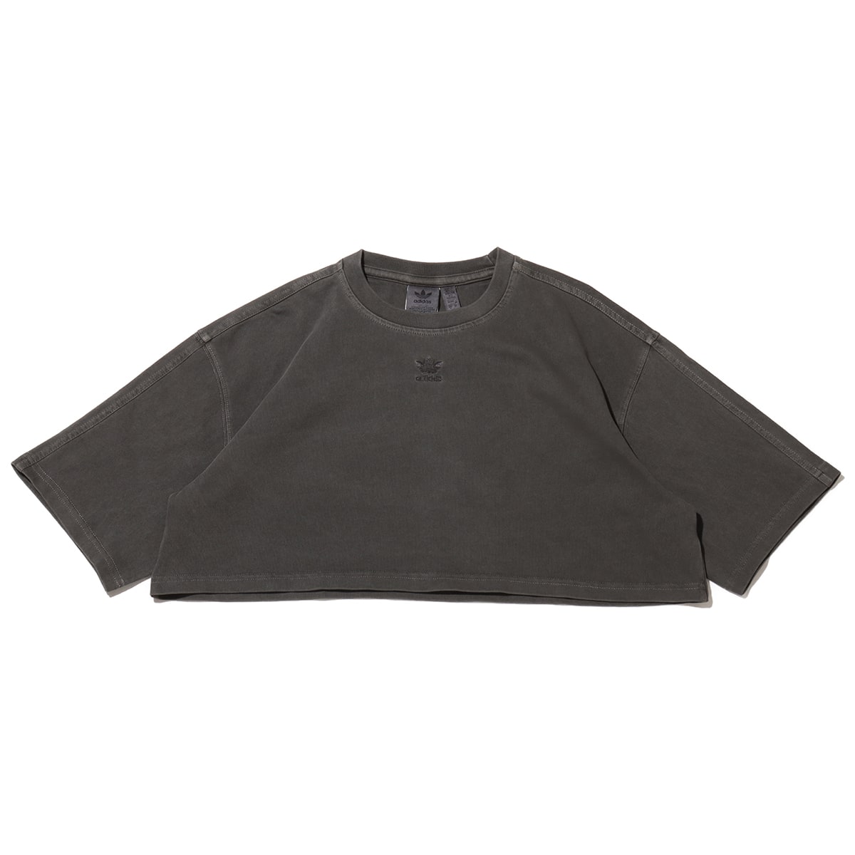 adidas ESS+ CROP TEE BLACK 24SS-Iのメイン画像