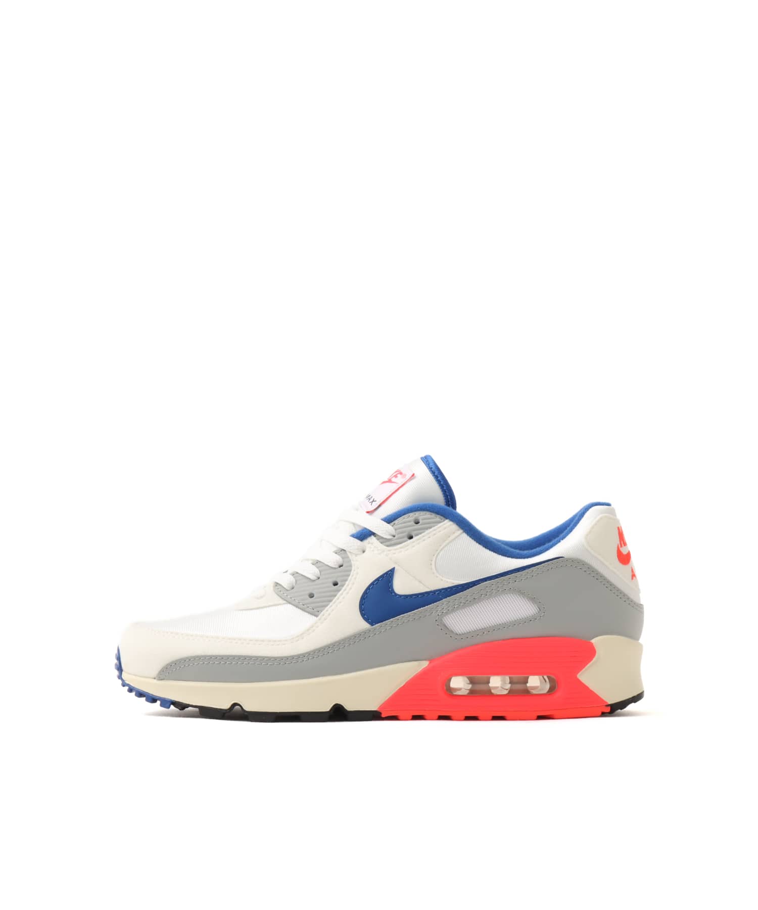 NIKE AIR MAX 90 QS LT BASE GREY/SPORT ROYAL-COCONUT MILKのメイン画像