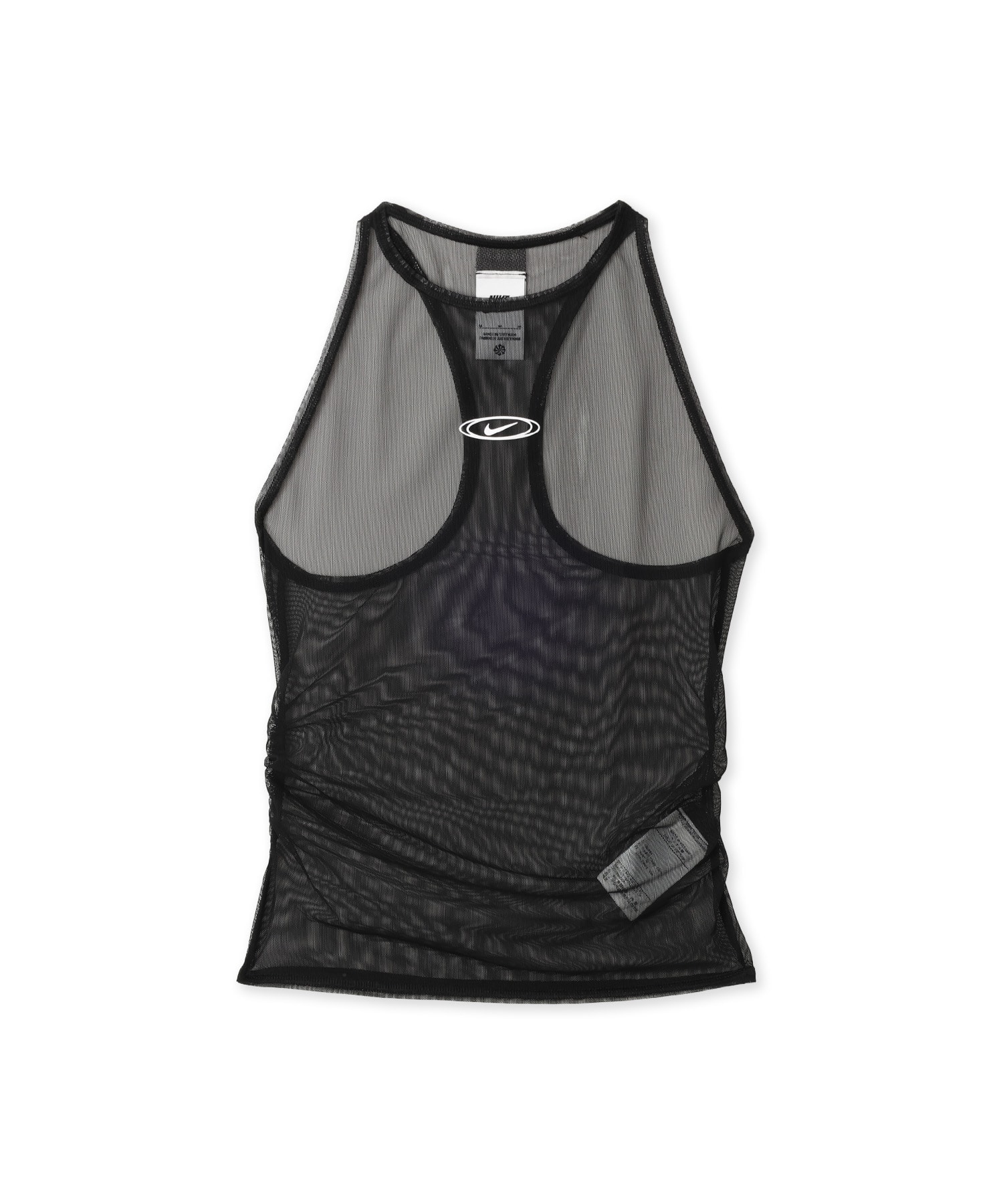 NIKE AS W NK STREET GFX SHEER TANK BLACKのメイン画像
