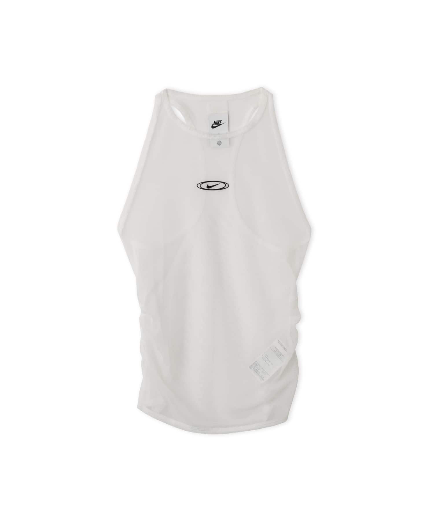 NIKE AS W NK STREET GFX SHEER TANK WHITEのメイン画像