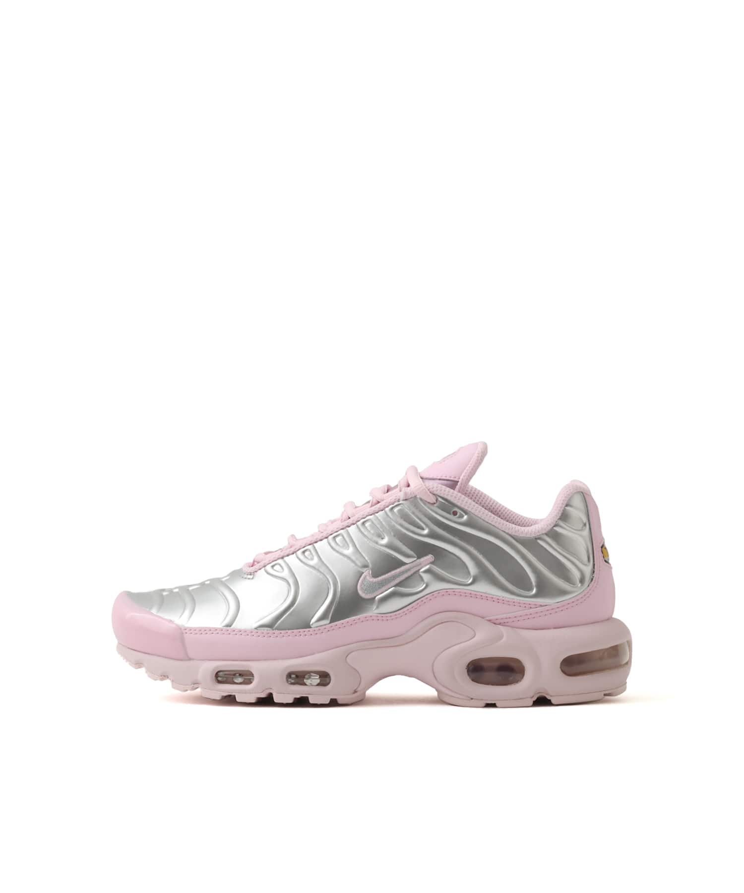 NIKE W AIR MAX PLUS METALLIC PINK FOAM/WOLF GREY-MTLC SILVERのメイン画像