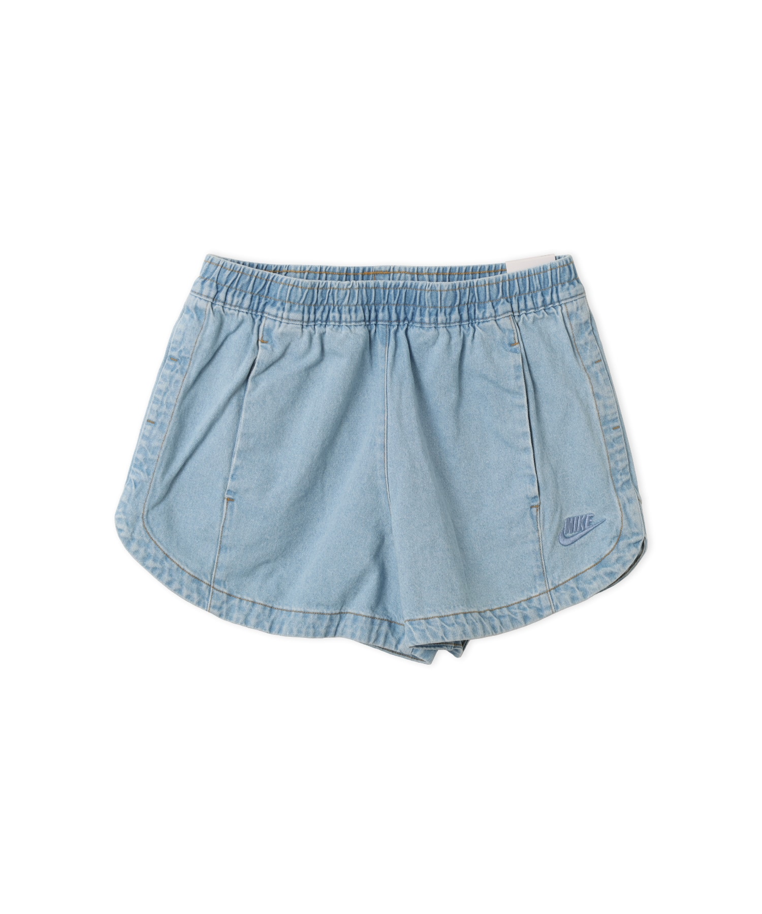 NIKE AS W NK WR DENIM SHORT BLUEのメイン画像