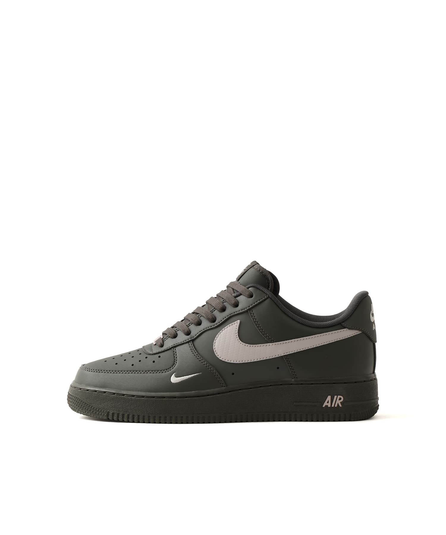 NIKE AIR FORCE 1 '07 NEWSPRINT/COLLEGE GREYのメイン画像