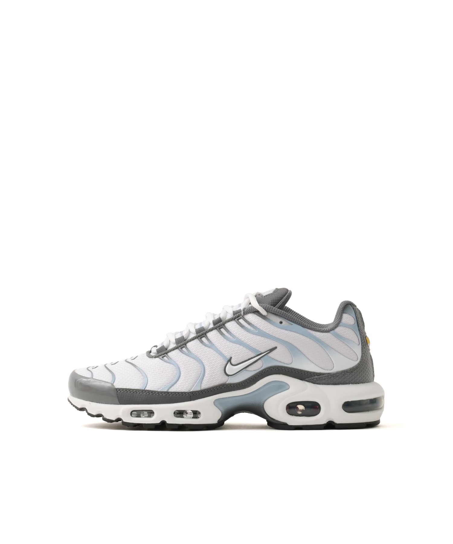 NIKE AIR MAX PLUS SMOKE GREY/WHITE-LT ARMORY BLUE-DK SMOKE GREYのメイン画像