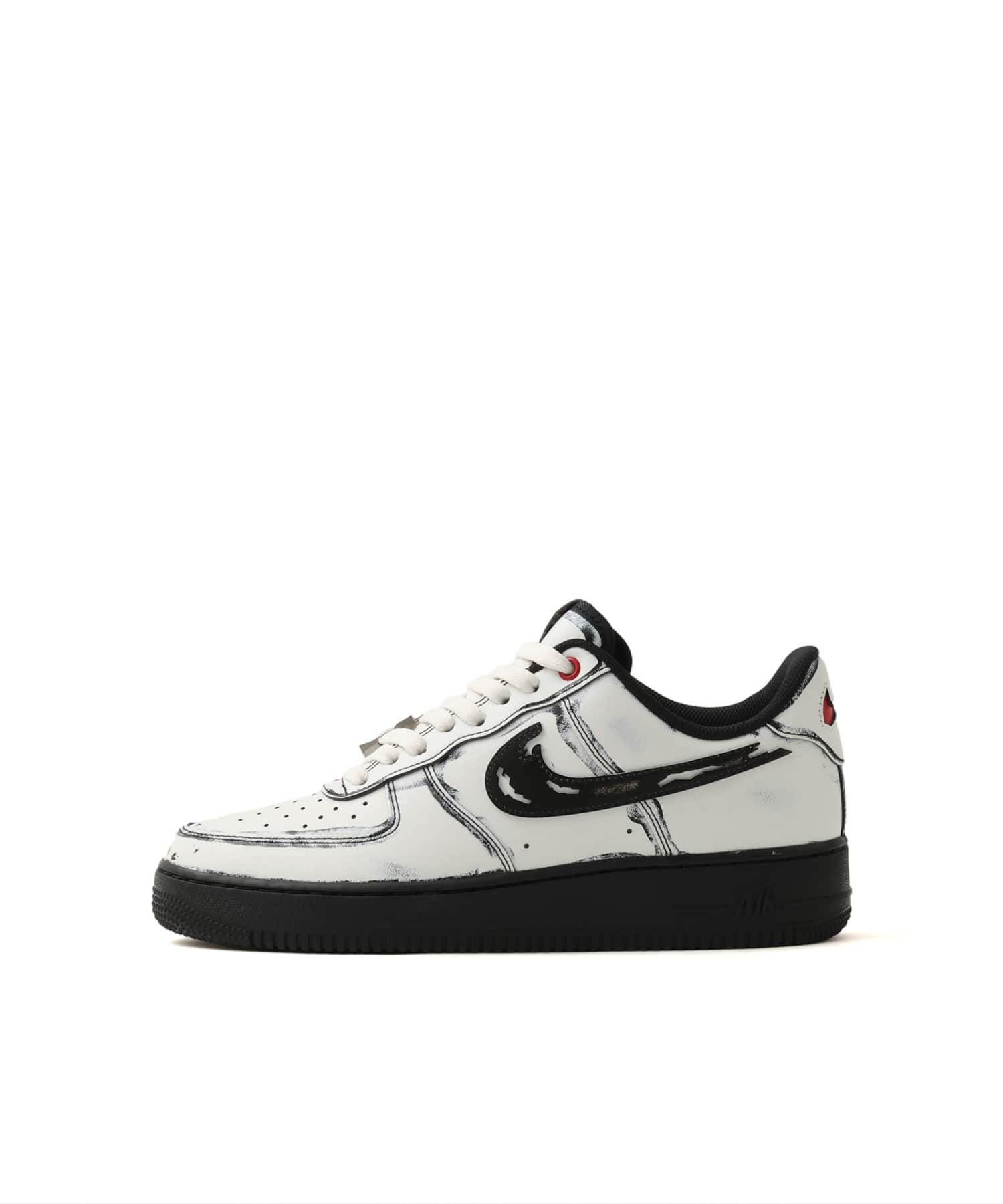 NIKE AIR FORCE 1 SUMMIT WHITE/MTLC SILVER-BLACK-GYM RED-MTLC COOL GREYのメイン画像