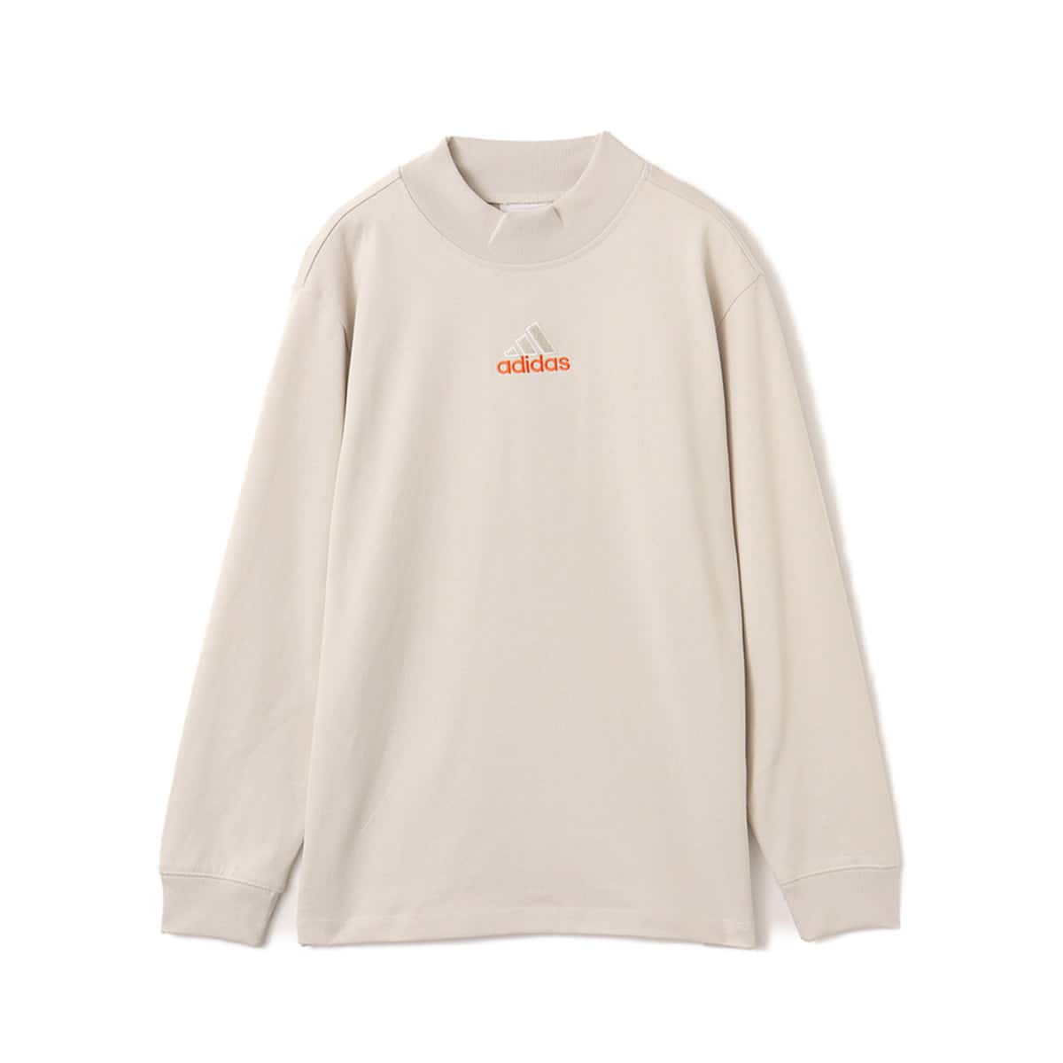 adidas LS MOCK NECK アルミナのメイン画像