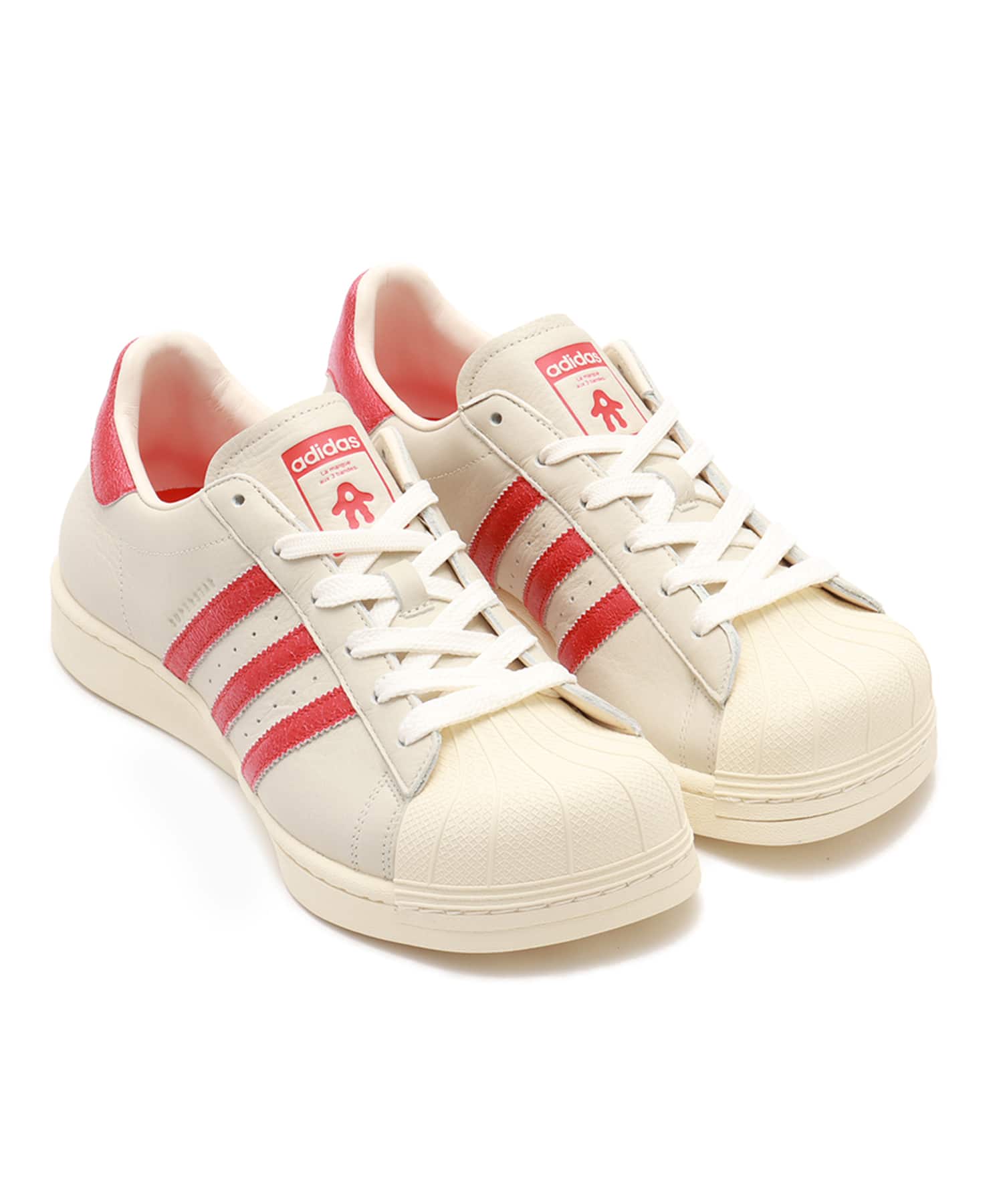 adidas by Avavav SUPERSTAR CRYSTAL WHITE/SUPPLIER COLOR/EAZY YELLOWのメイン画像