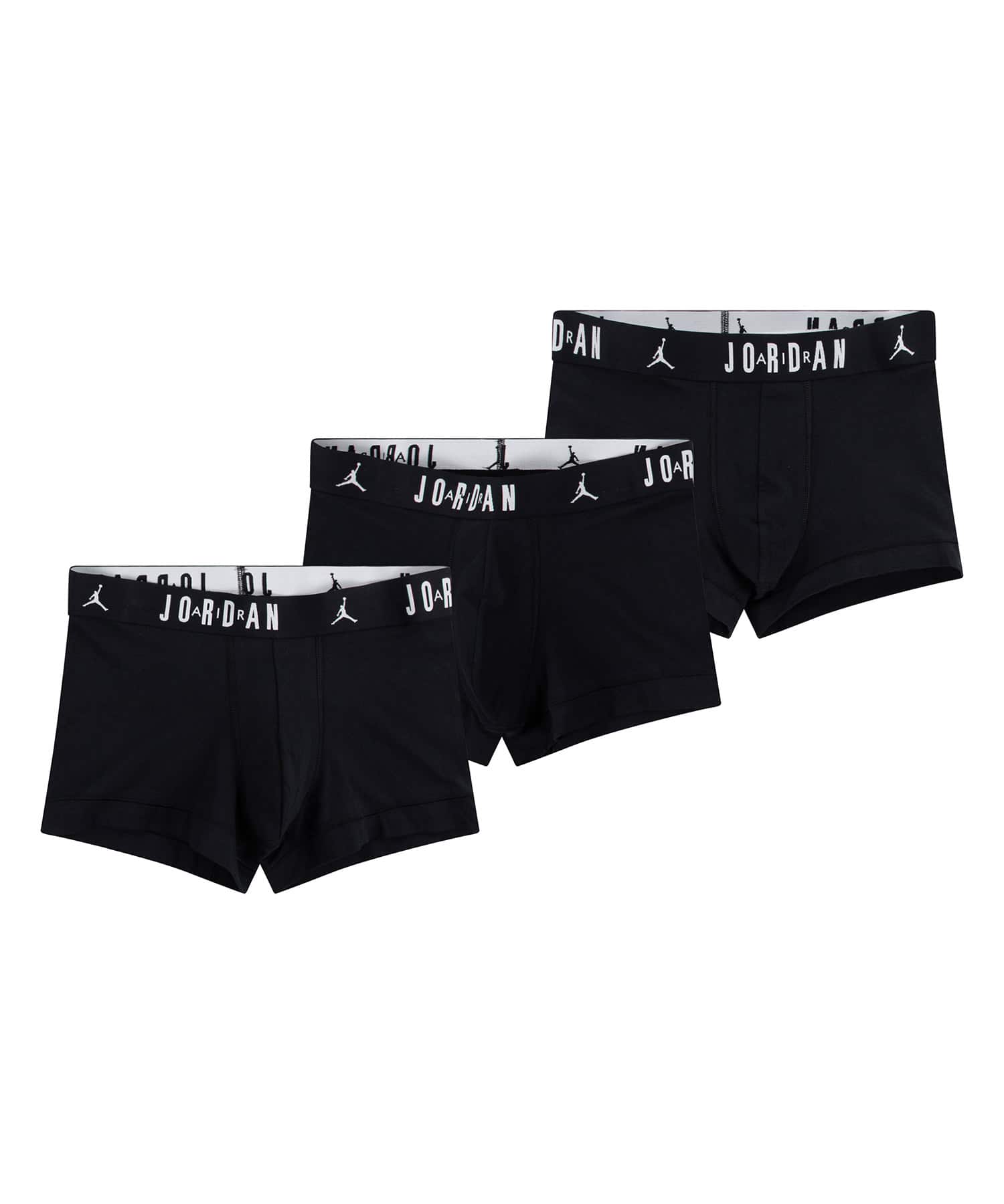 JORDAN BLAND HM MENS FLIGHT COTTON 3PK TRU BLACKのメイン画像