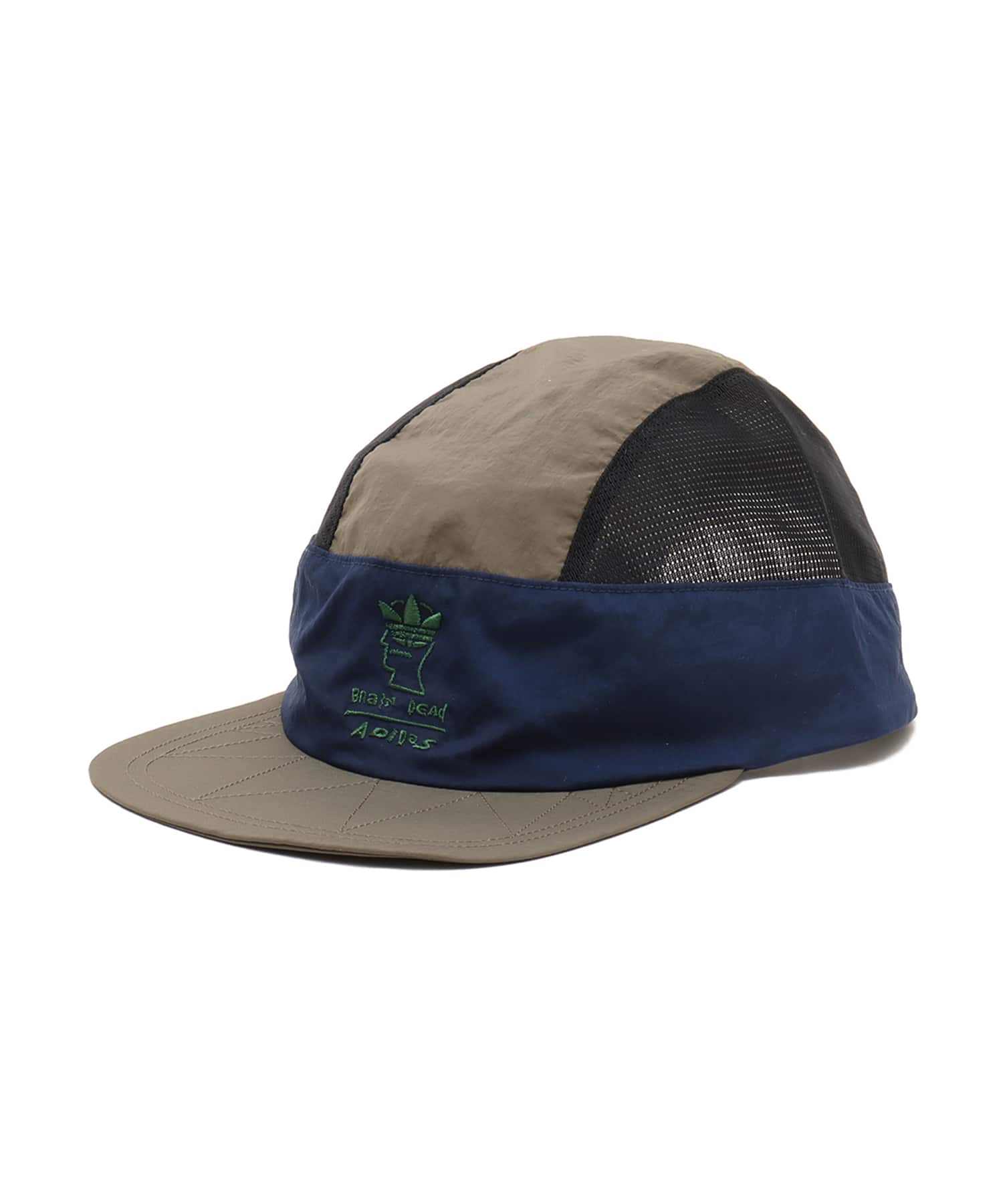 adidas BRAIN DEAD CAP ブラック/カレッジネイビー/ブランチ adidas BRAIN DEAD CAP ブラック/カレッジネイビー/ブランチ