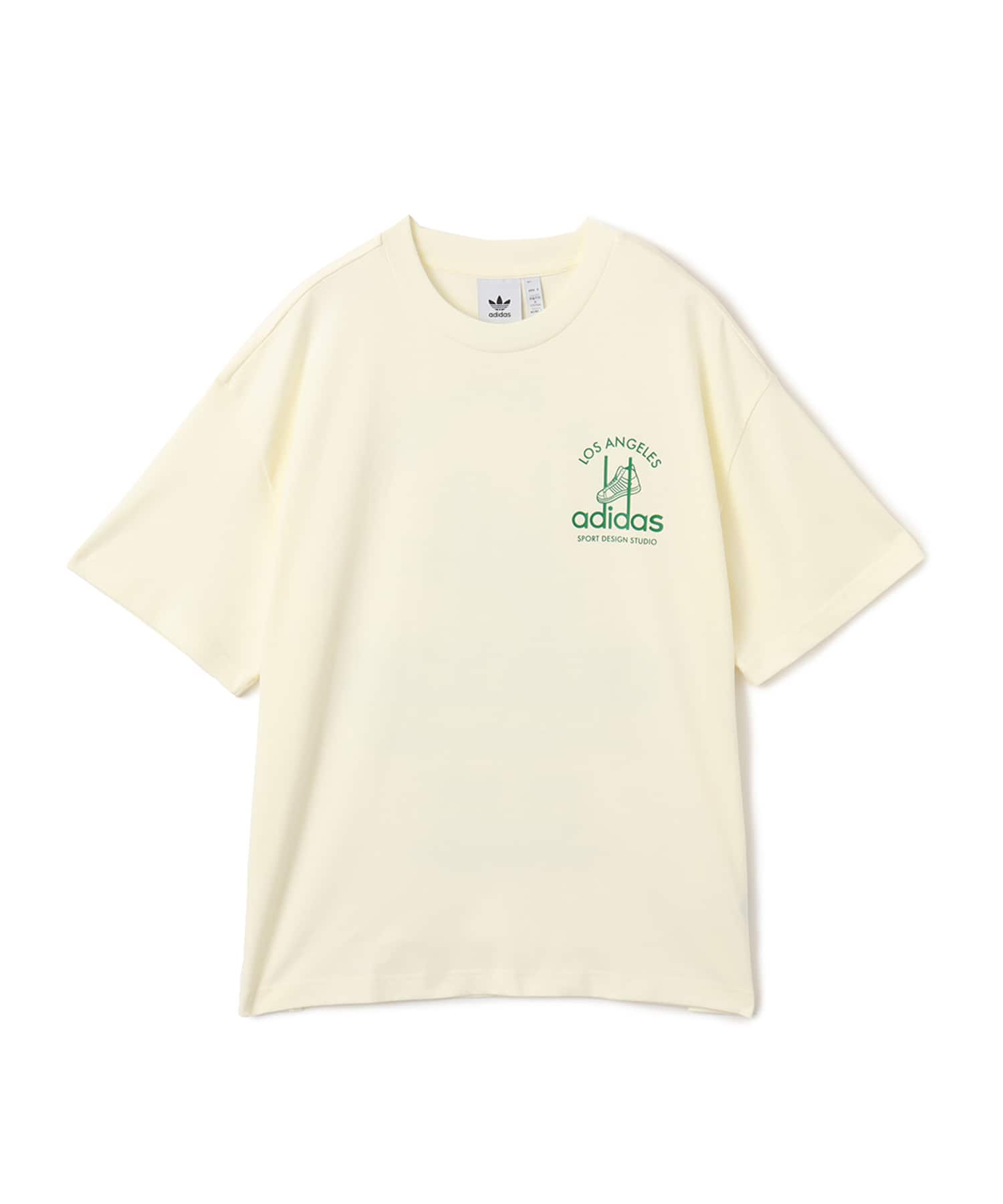 adidas SPORT DESIGN STUDIO JABBAR GRAPHIC T-SHIRT アイボリー