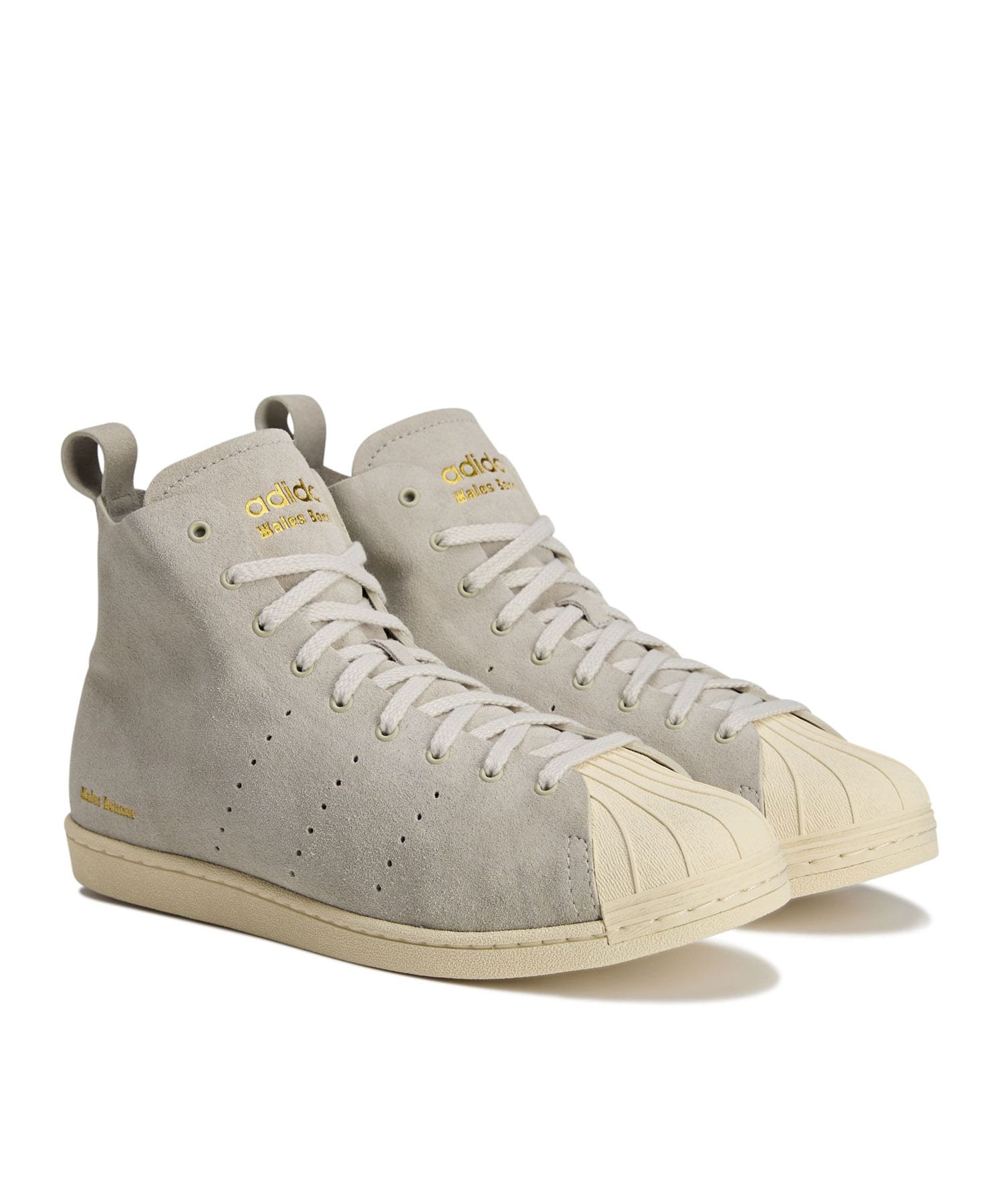 adidas WALES BONNER SUPERSTAR MIST STONE/WONDER WHITE/GOLD METのメイン画像