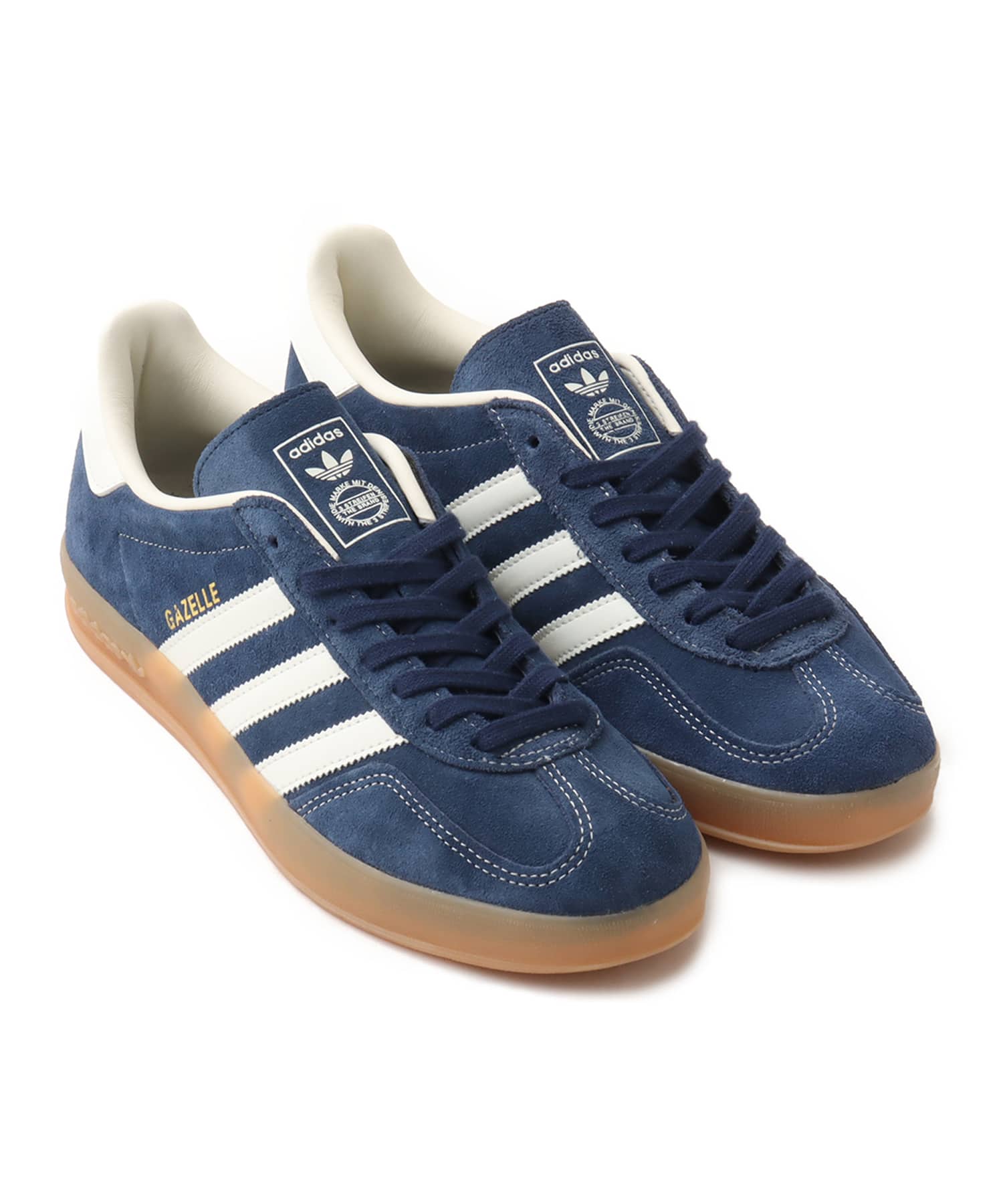 adidas GAZELLE INDOOR NINDIG/OWHITE/GOLDMTのメイン画像