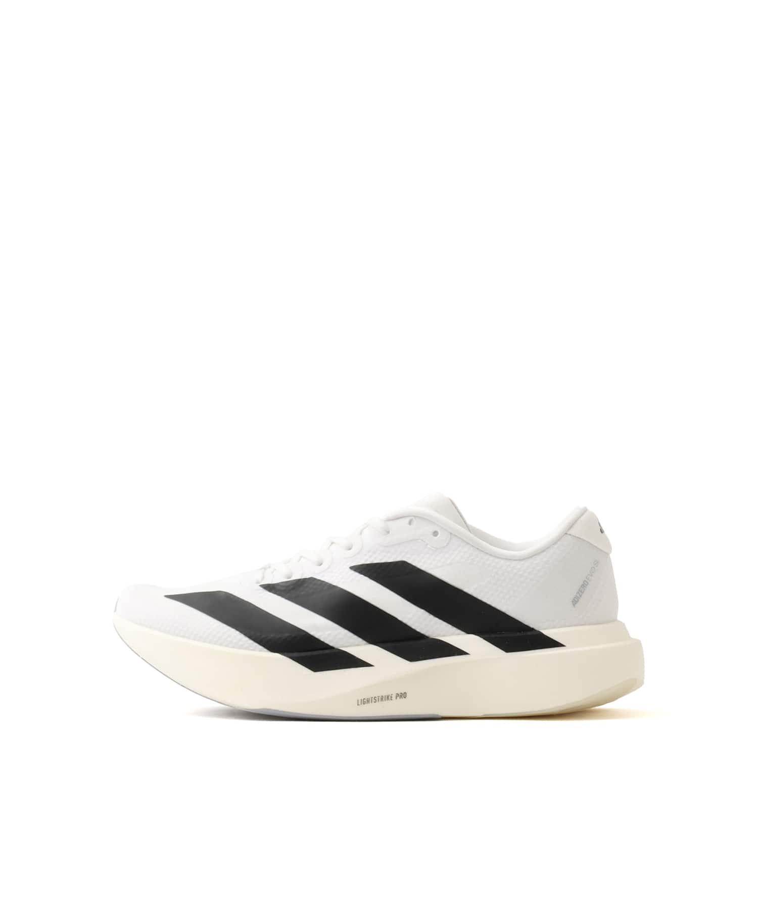adidas Adizero EVO SL WOVEN W FTWWHT/CBLACK/DSHGRYのメイン画像