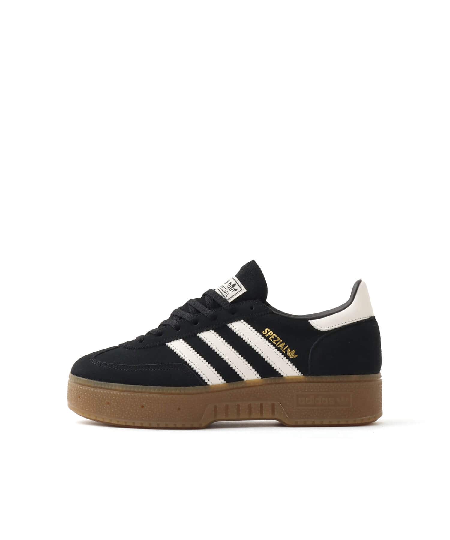 adidas HANDBALL SPEZIAL BOLD W CBLACK/CWHITE/GUM5のメイン画像