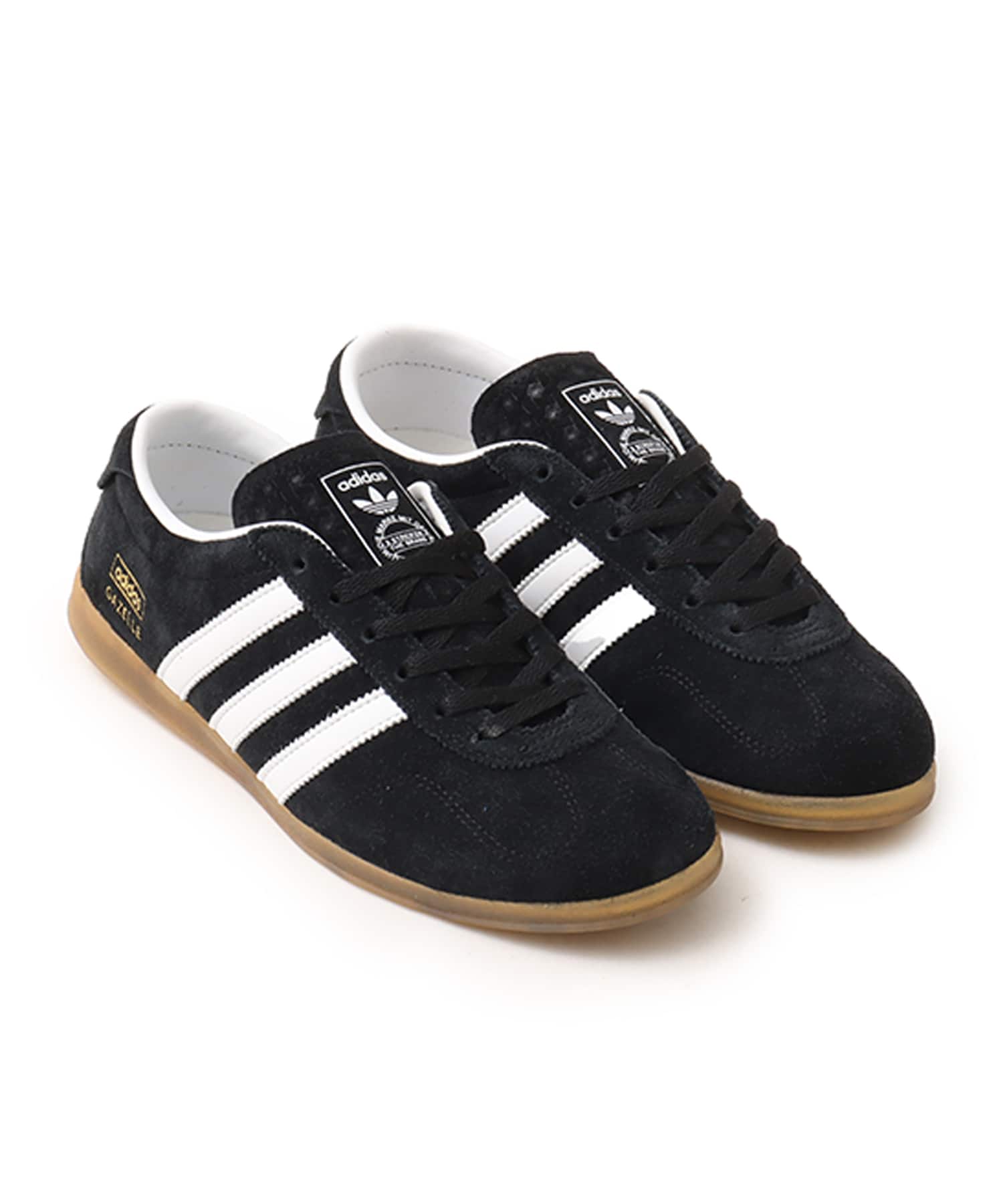 adidas GAZELLE LO PRO W CBLACK/FTWWHT/GUM3のメイン画像