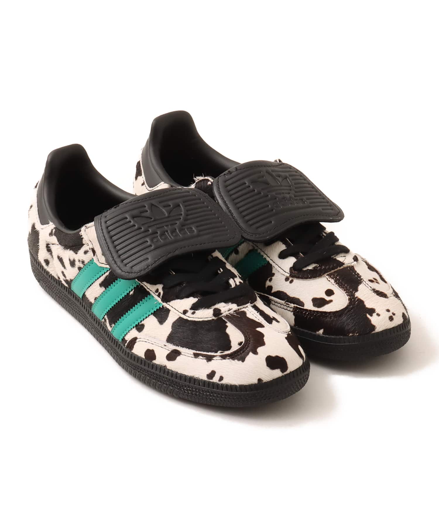 adidas SAMBA LT W CBLACK/LUCBLU/GOLDMTのメイン画像