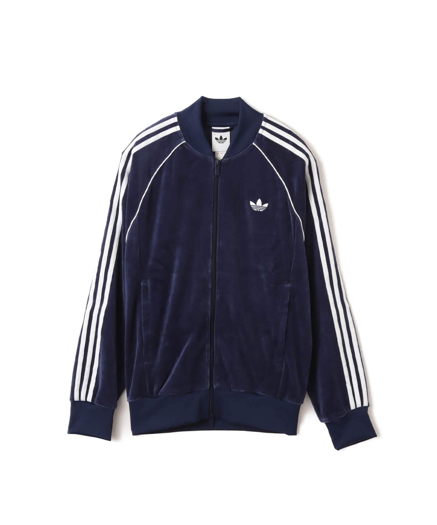 adidas VELOUR SST TRACK TOP ナイトインディゴのメイン画像