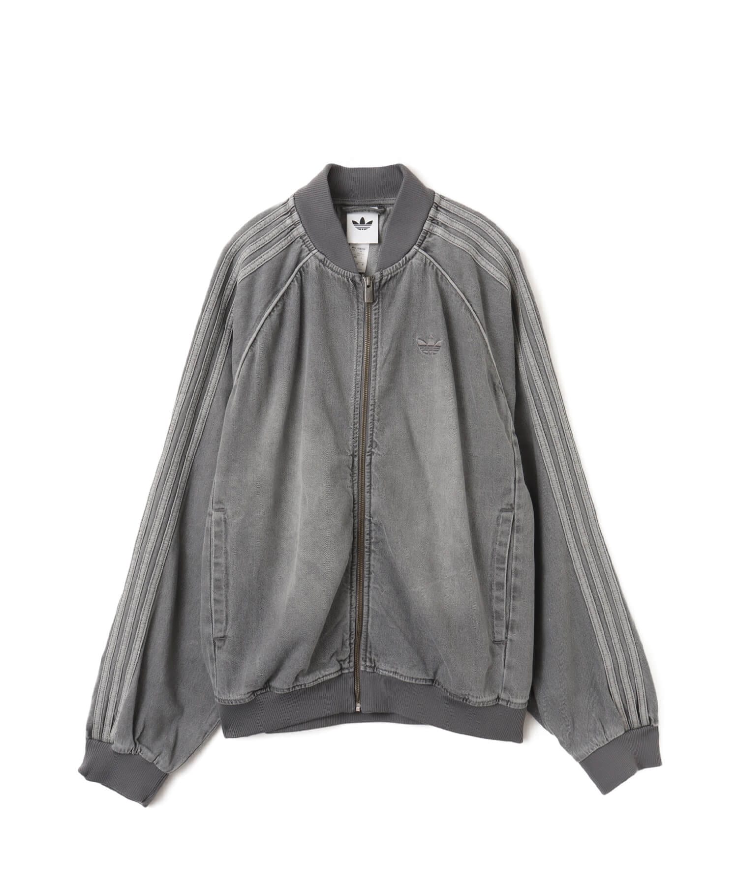 adidas LOOSE SST DENIM BLACK WASH JACKET ライトデニムのメイン画像