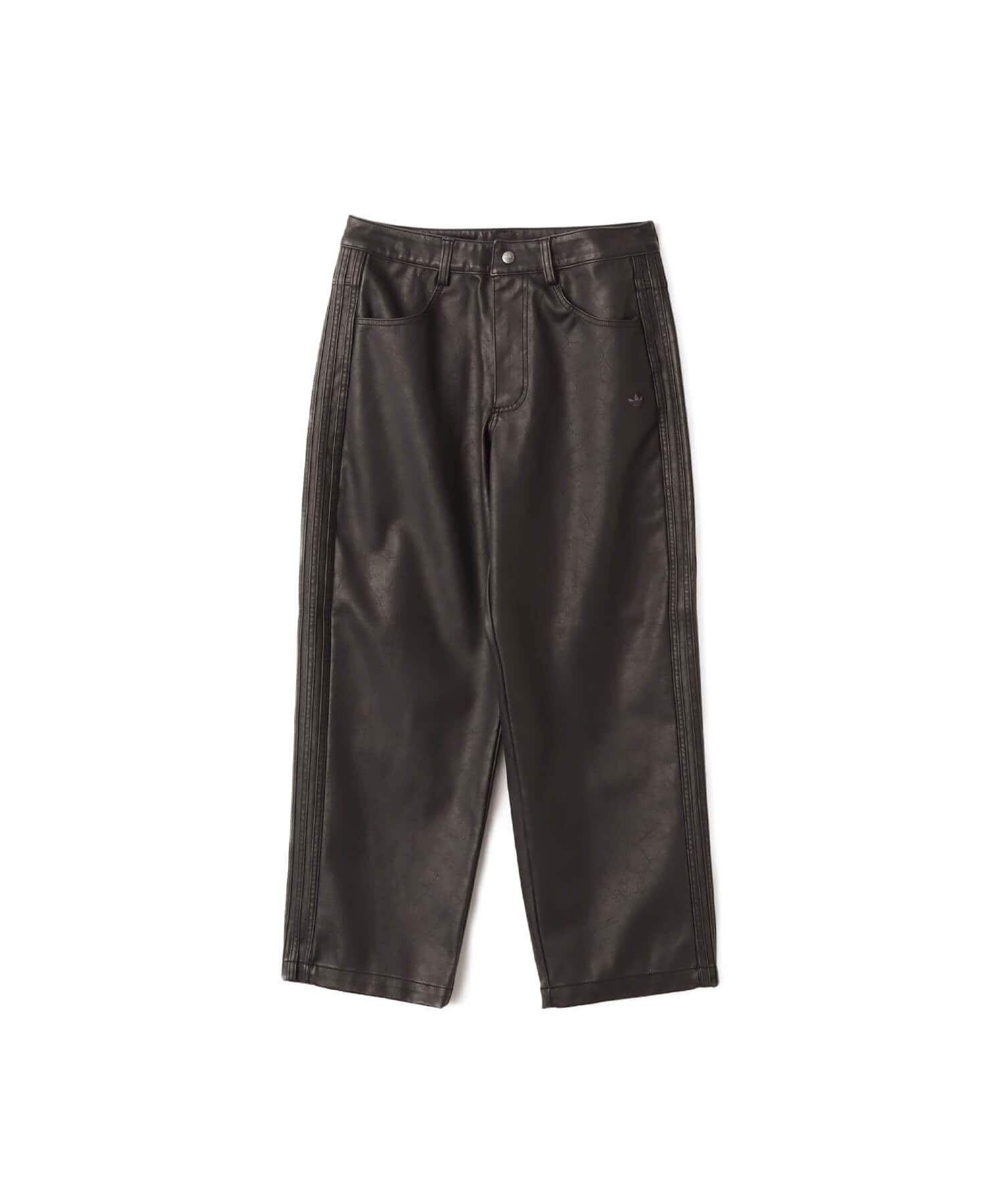 adidas FIREBIRD PLEATHER 7/8 PANT ユーティリティブラックのメイン画像