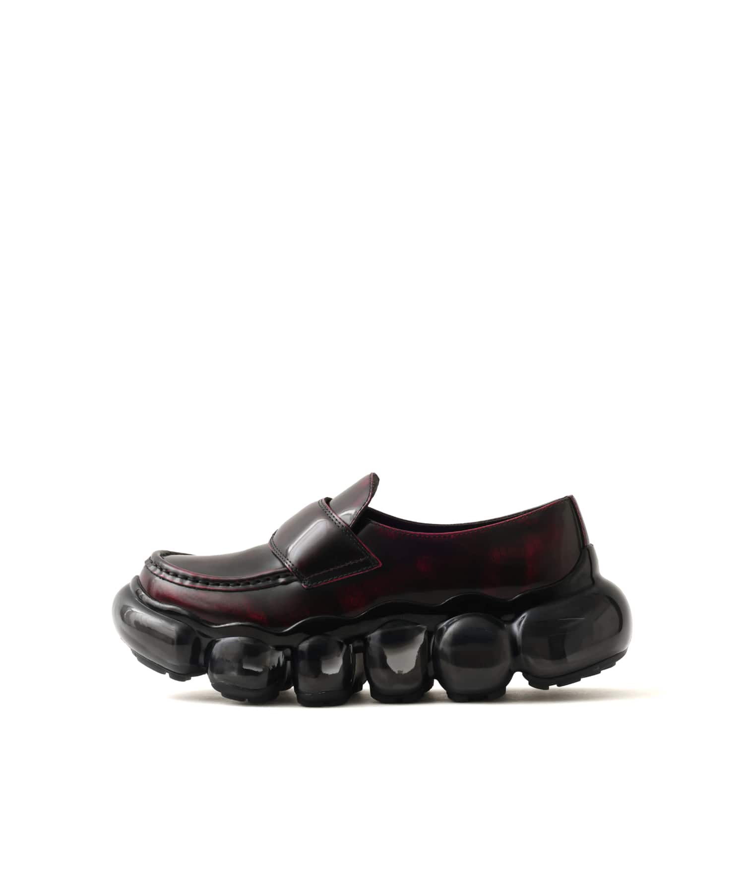grounds JEWELRY LOAFER LEATHER WINEのメイン画像
