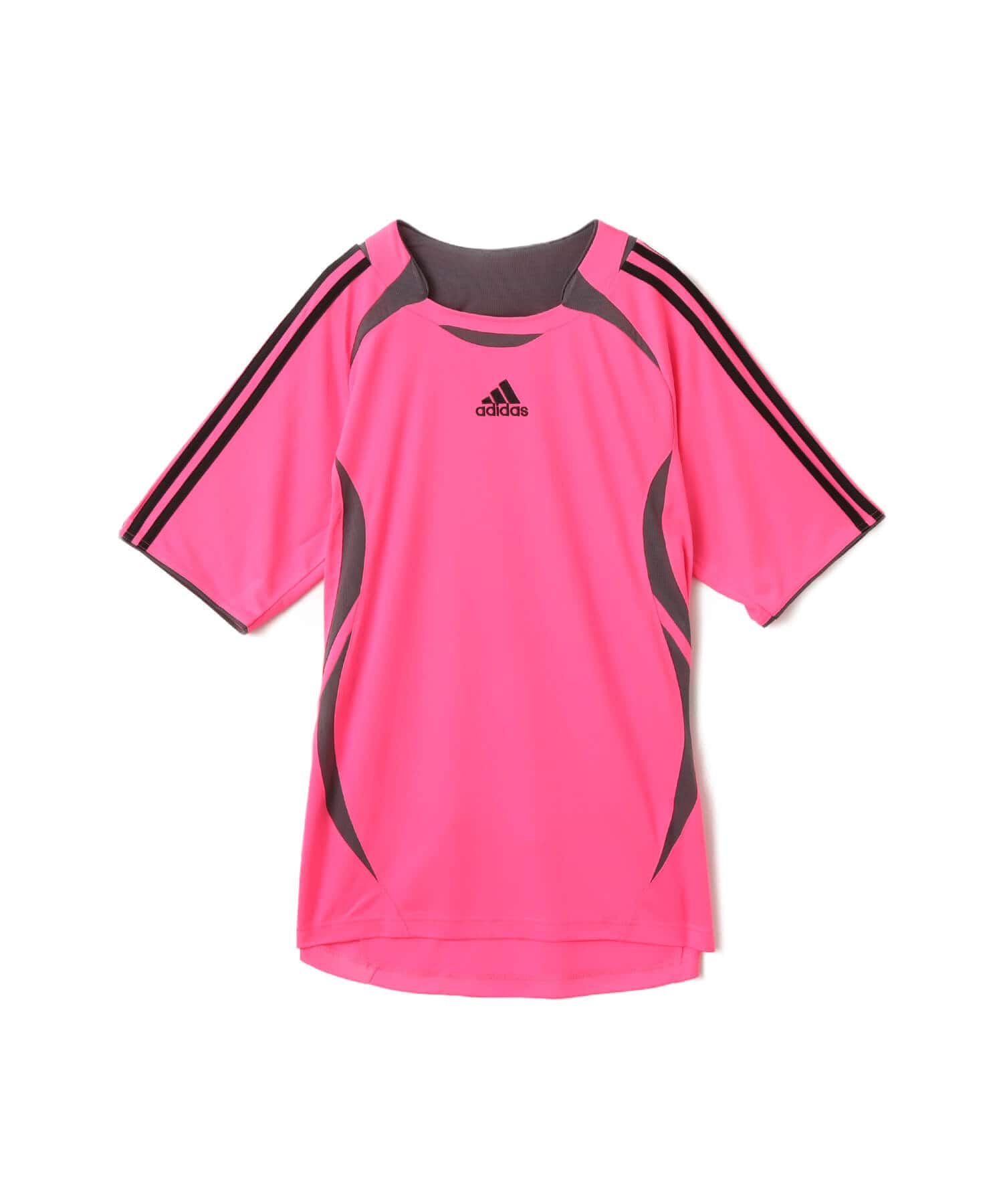 adidas TEAMGEIST ADICOLOR TEE ルシッドピンク/ブラックのメイン画像
