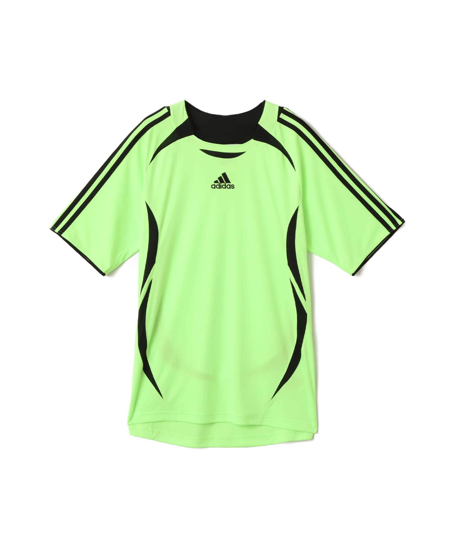 adidas TEAMGEIST ADICOLOR TEE シグナルグリーン/ブラックのメイン画像